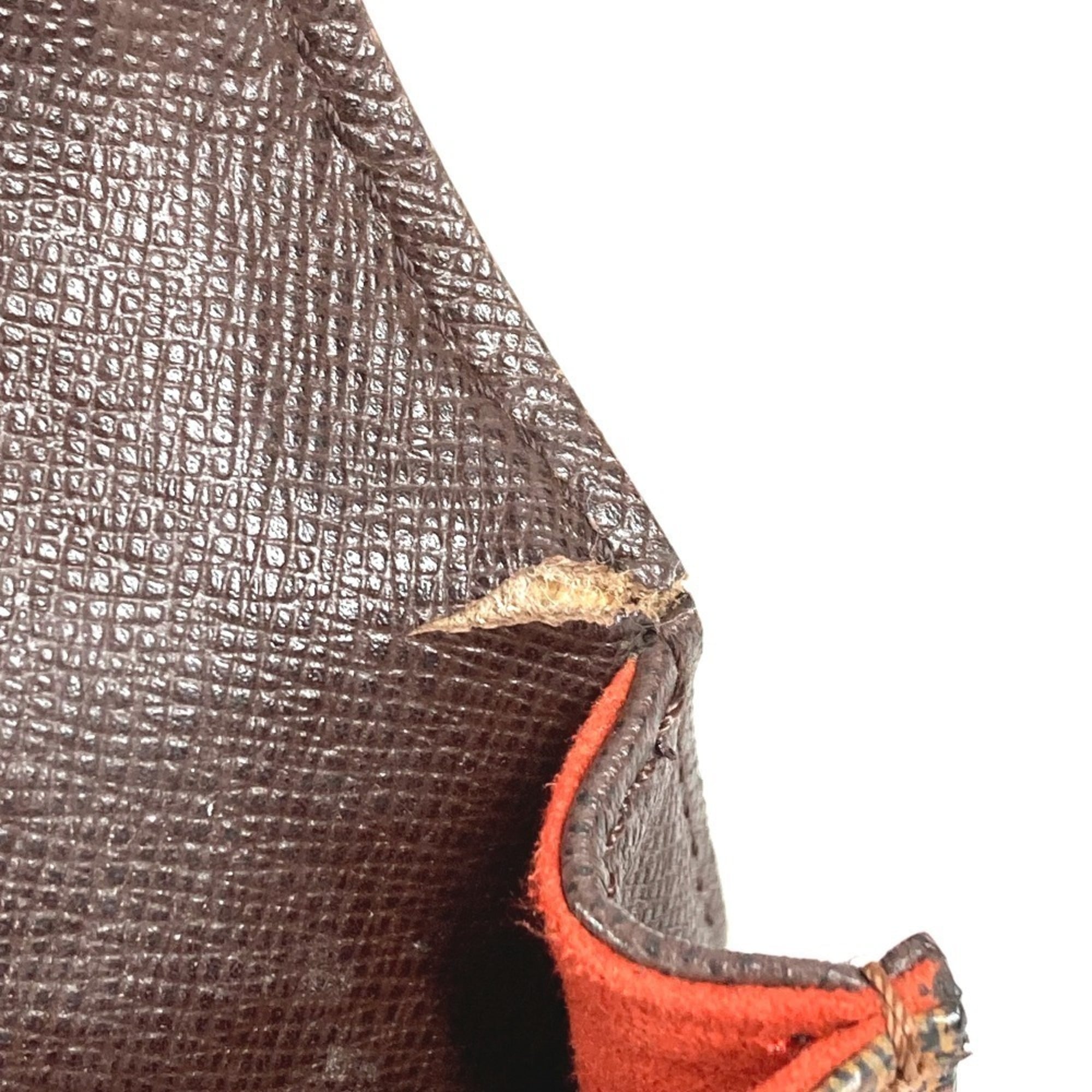 Louis Vuitton Brown Damier Canvas Ebene Damier Canvas Pochette Shoulder Bag (Pre-Owned)