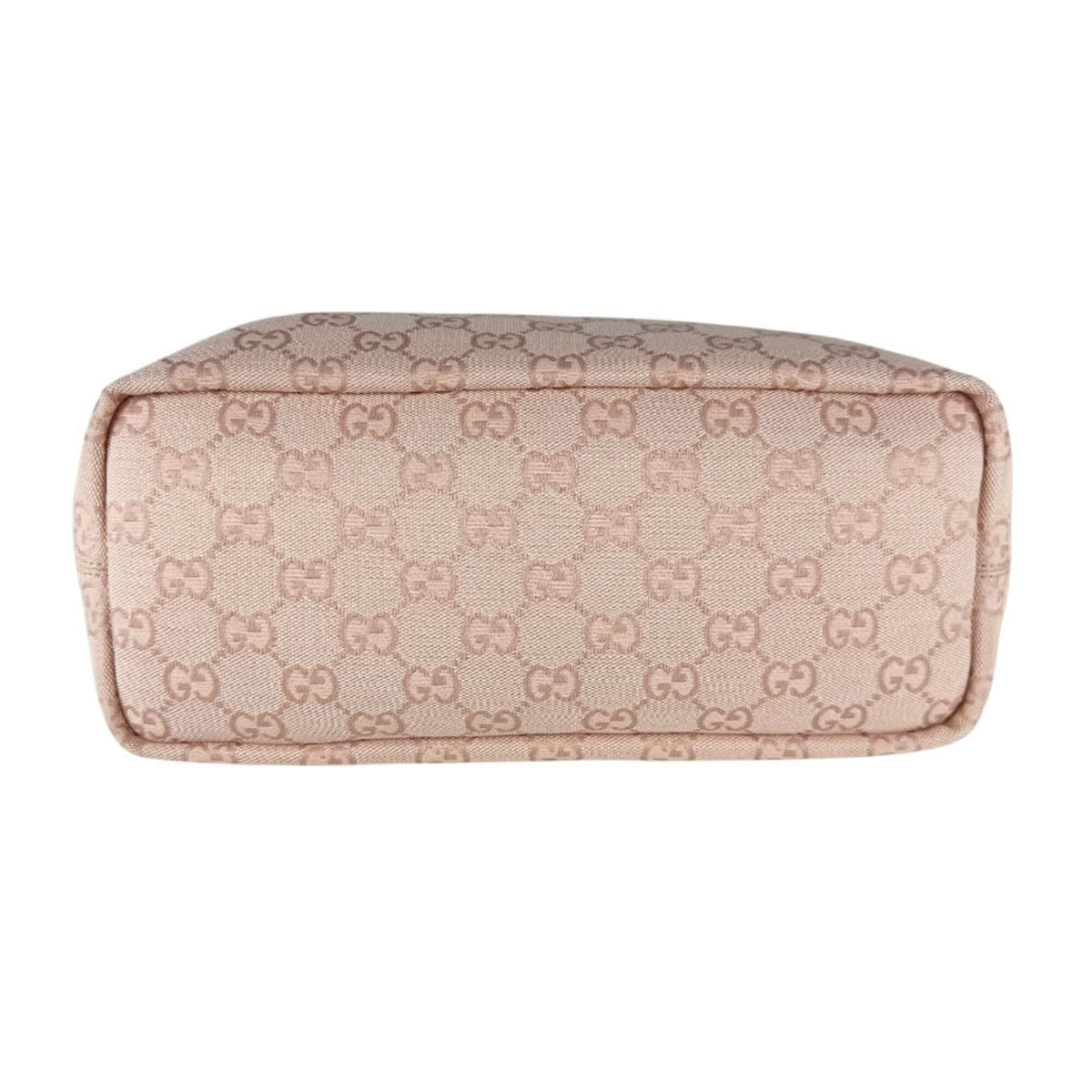 Gucci Pink Gg Canvas Leather Handbag Shoulder Bag (Pre-Owned)