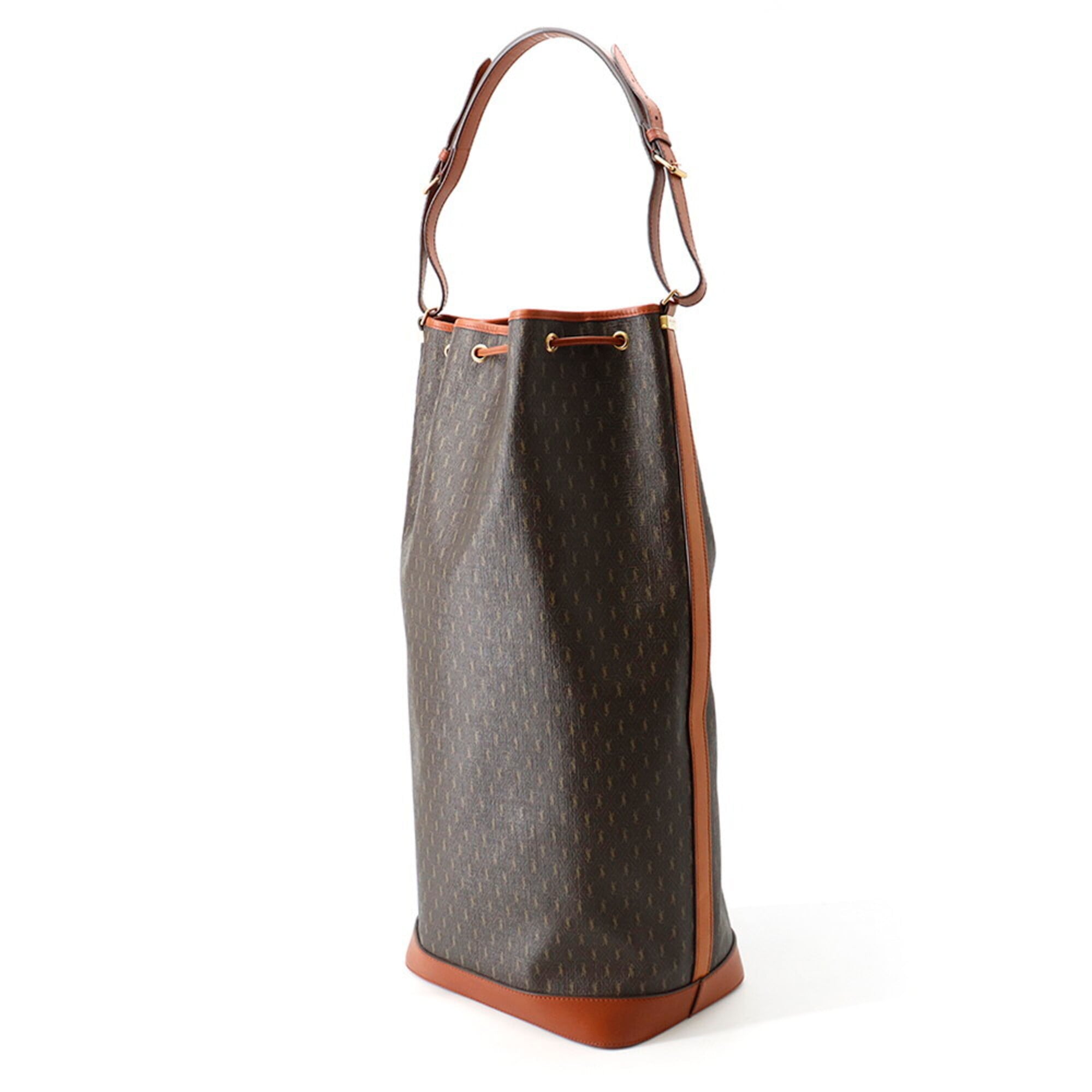 Yves Saint Laurent Brown Leather Handbag Shoulder Bag (Pre-Owned)