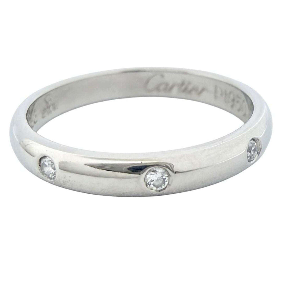 Cartier Platinum 950 Band Ring (Pre-Owned)