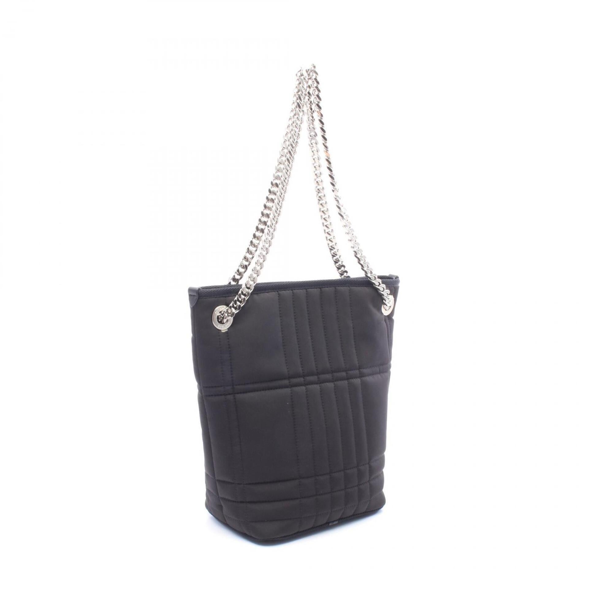 Burberry Black Nylon Handbag Shoulder Bag (Pre-Owned)