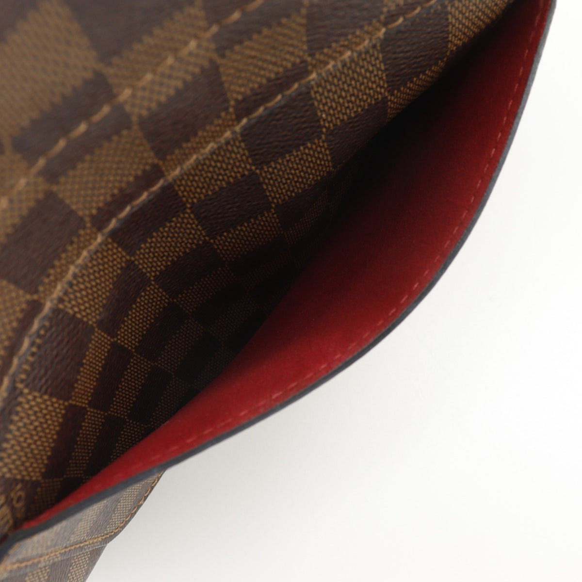 Louis Vuitton Brown Sacrlet Damier Canvas Shoulder Bag (Pre-Owned)