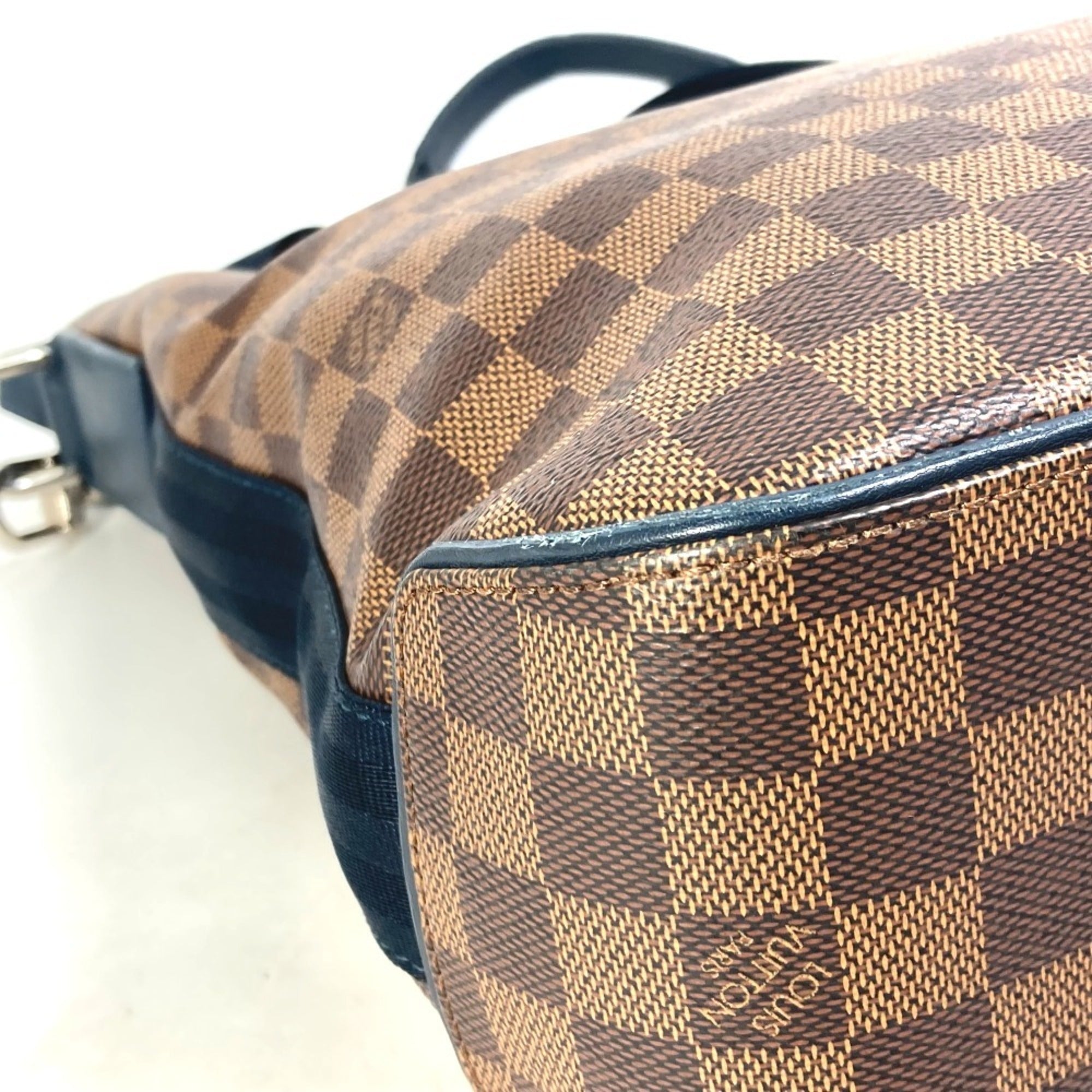 Louis Vuitton Damier Brown Ebene Damier Canvas Shoulder Bag Tote Bag (Pre-Owned)