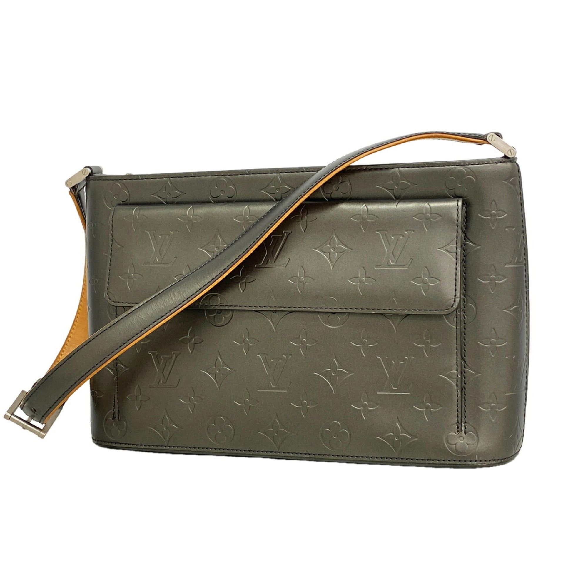 Louis Vuitton Noir Shoulder Bag (Pre-Owned)