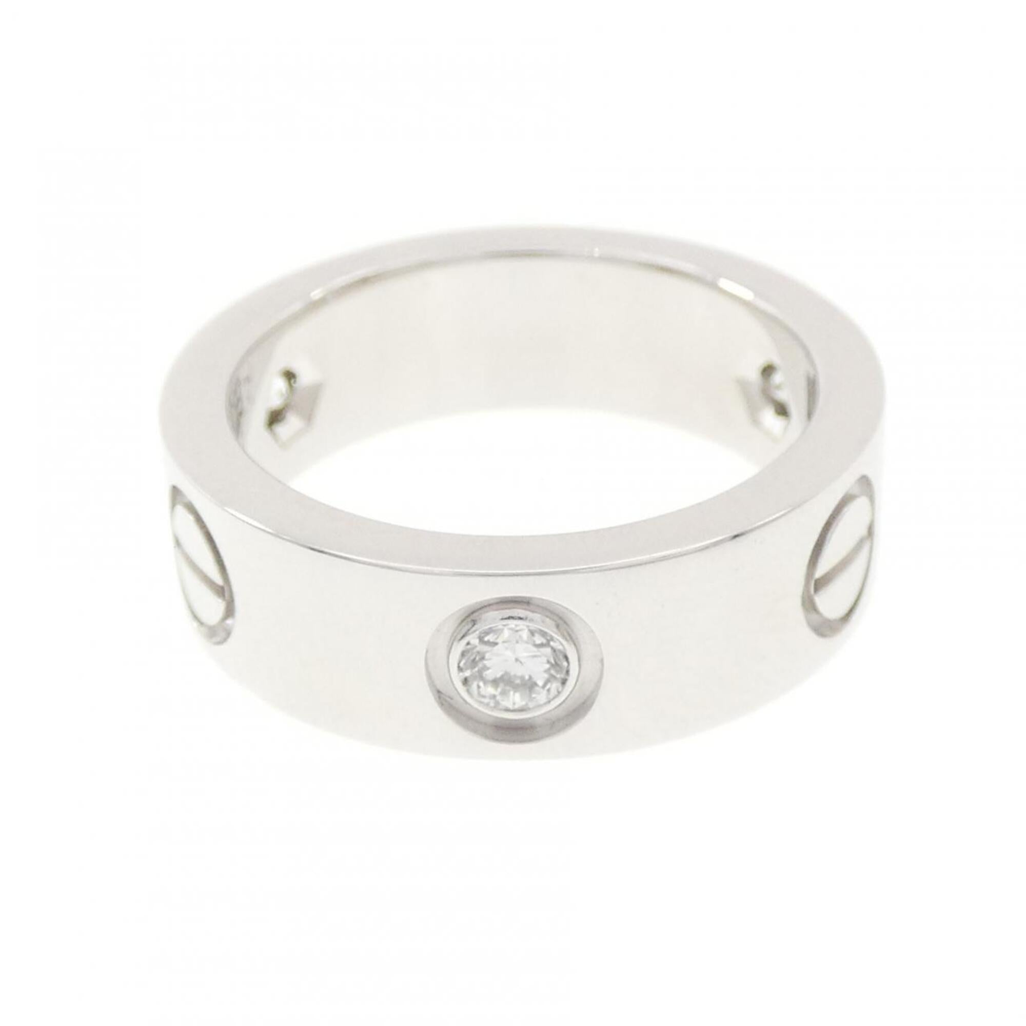Cartier White Gold White Gold (18K) Band Ring (Pre-Owned)