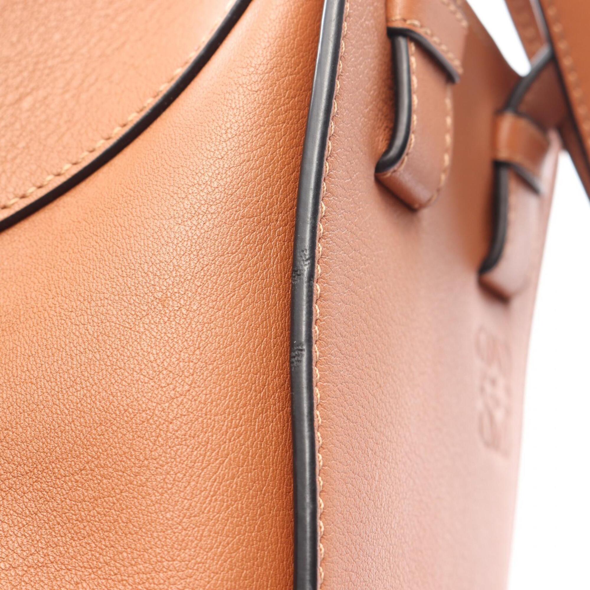 Loewe Hammock Brown Leather Handbag (Pre-Owned)