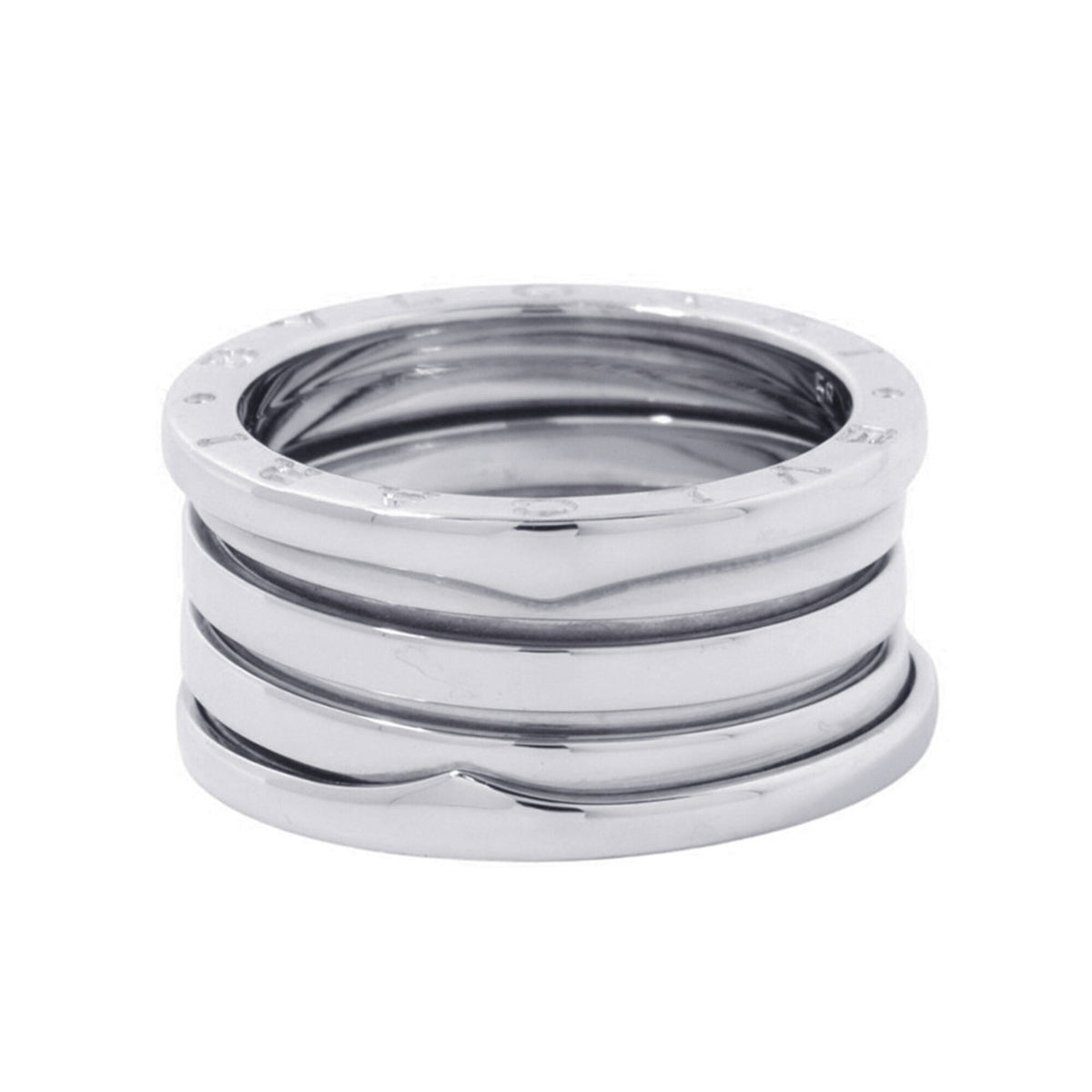 Bvlgari White Gold (18K) Band Ring (Pre-Owned)