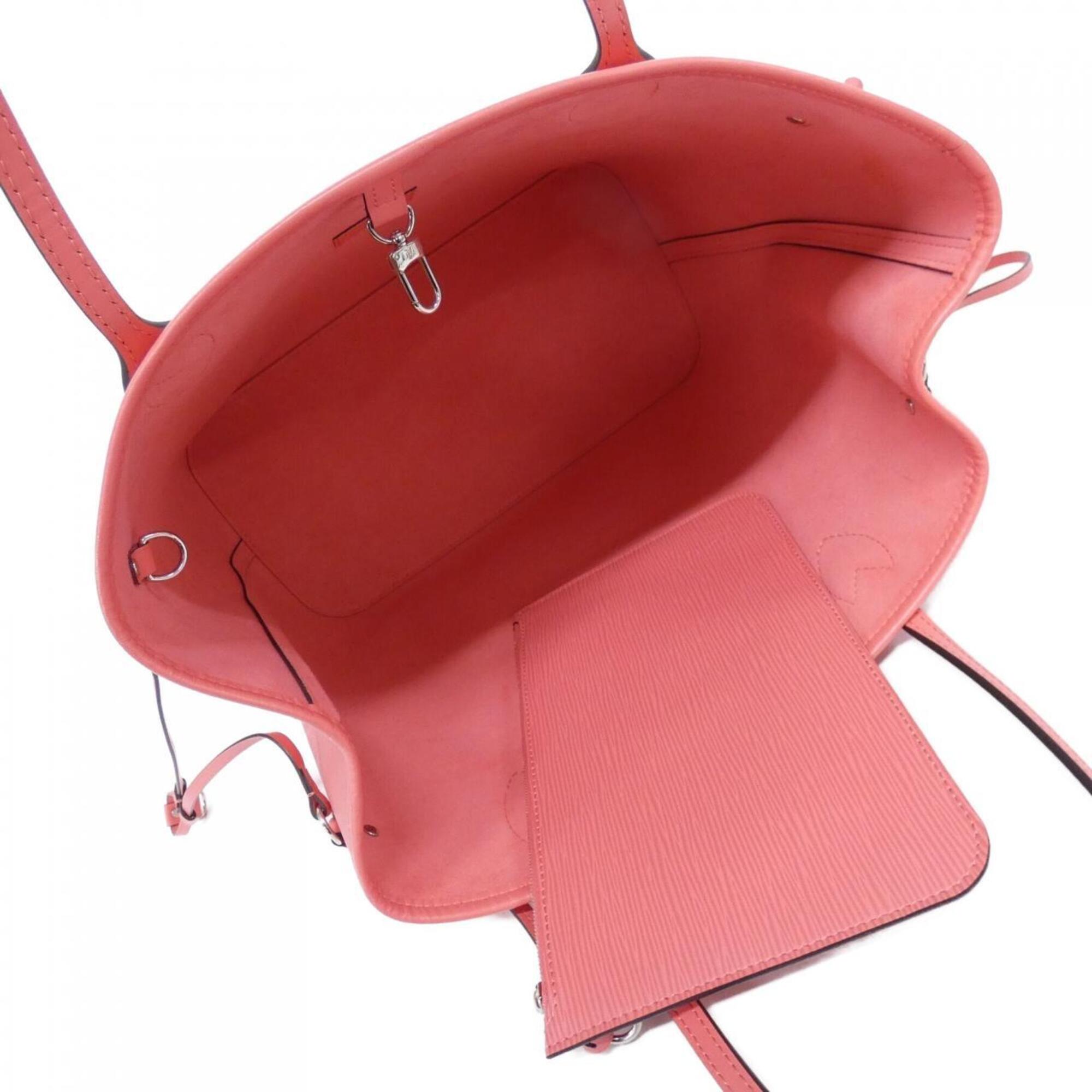 Louis Vuitton Corail Leather Handbag Pouch (Pre-Owned)