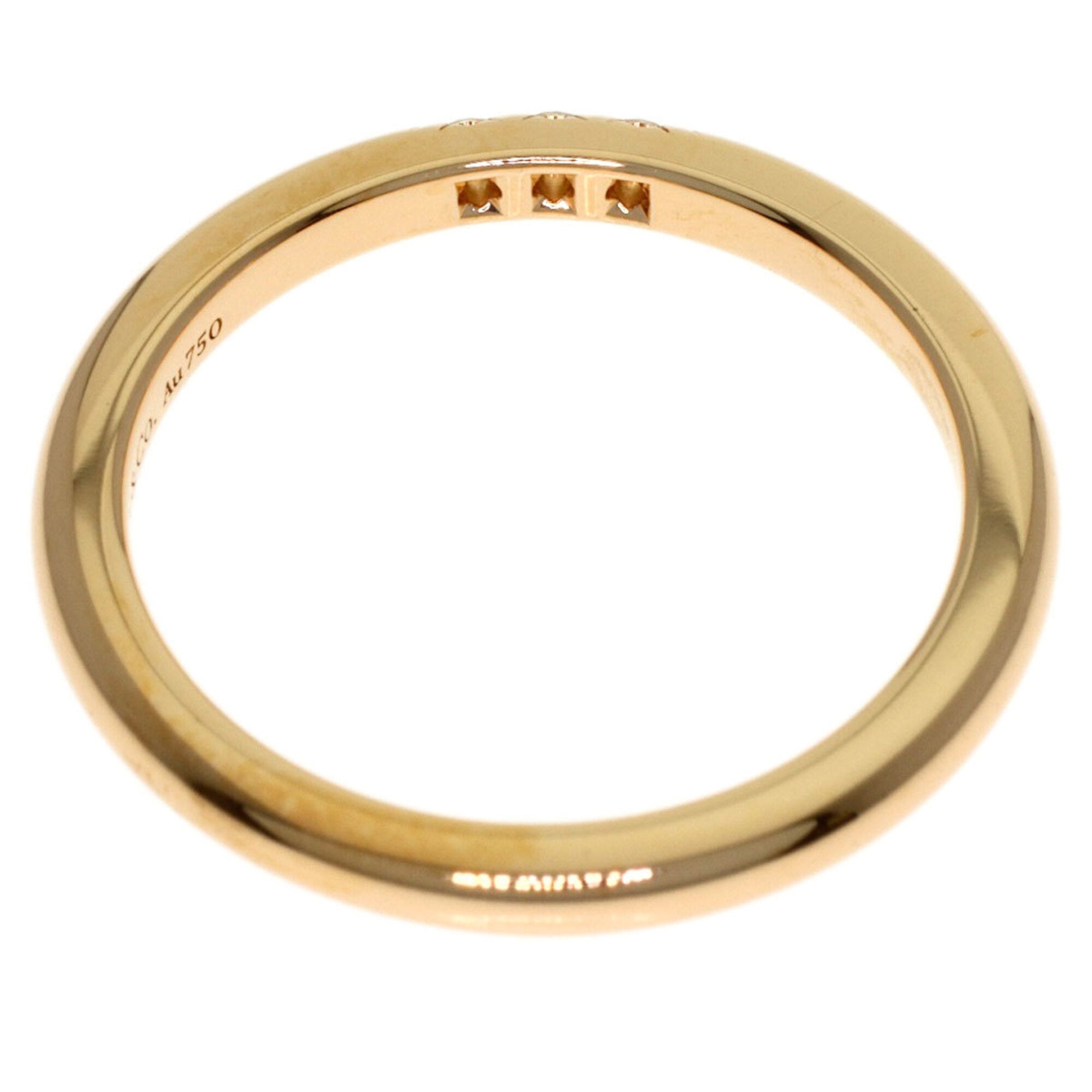 Tiffany Pink Gold (18K) Band Ring (Pre-Owned)