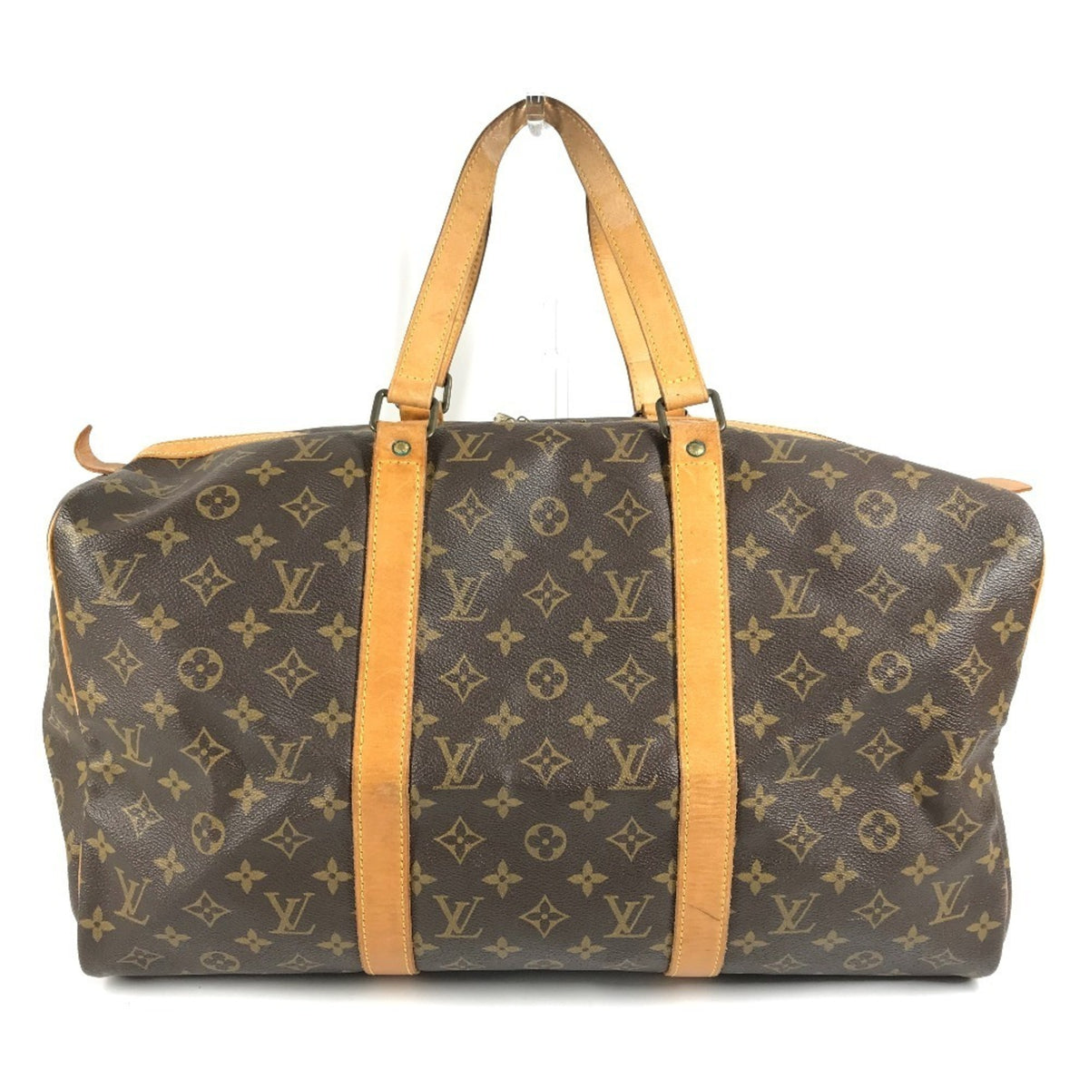 Louis Vuitton Brown Monogram Canvas Boston Bag Handbag (Pre-Owned)