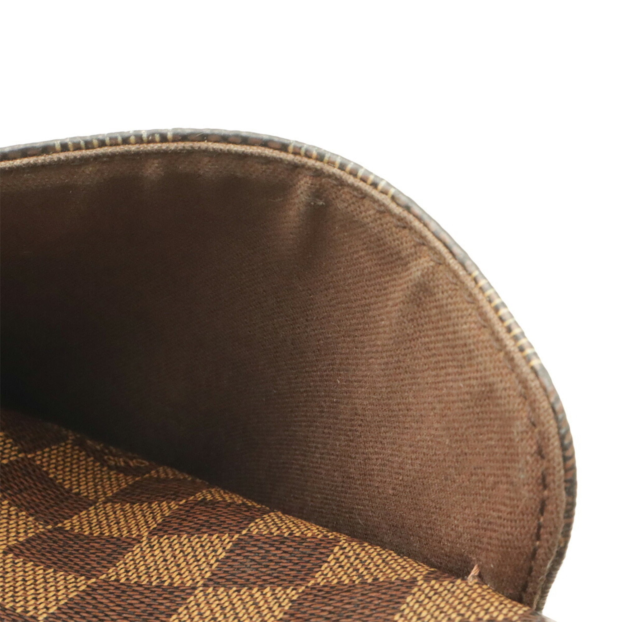 Louis Vuitton Brown Damier Canvas Pvc Pochette Shoulder Bag (Pre-Owned)