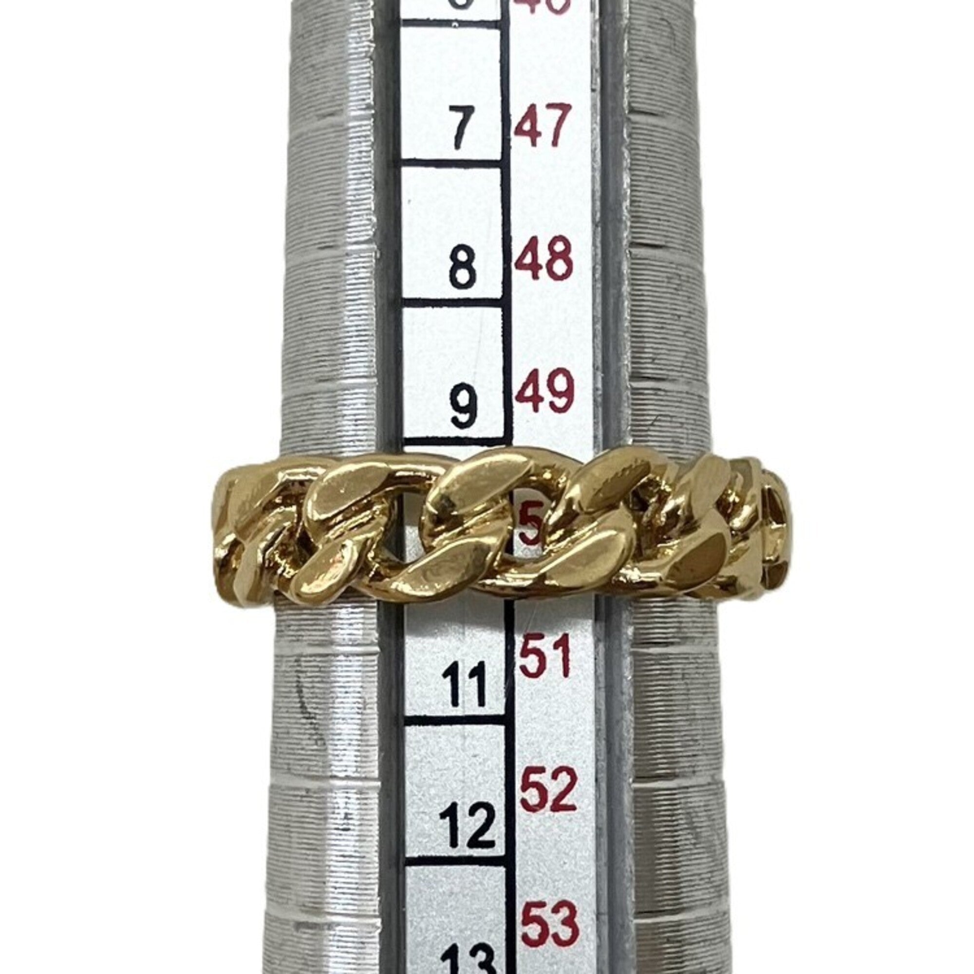 Christian Dior Yellow Gold Band Ring (Pre-Owned)