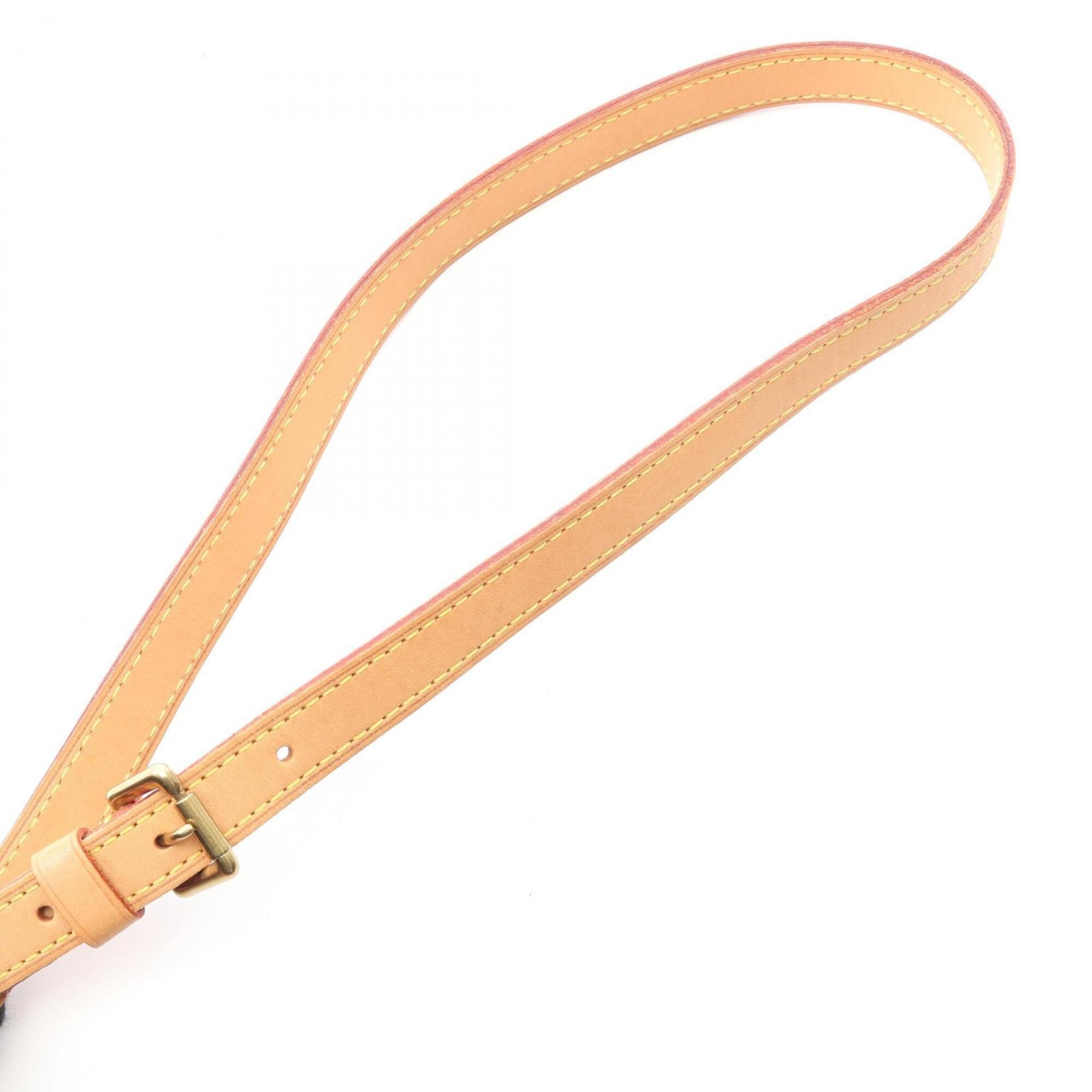 Louis Vuitton Brown Monogram Coated Canvas Leather Shoulder Bag (Pre-Owned)