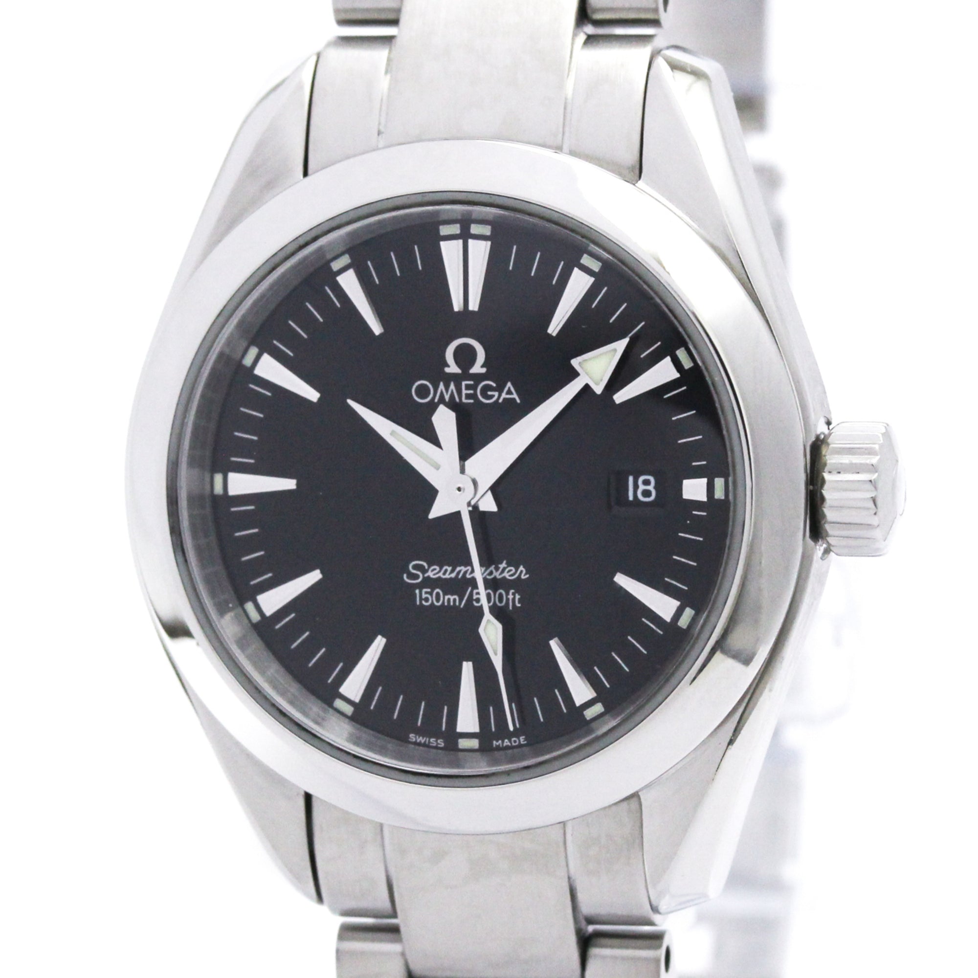 Omega Seamaster Aqua Terra 150M Quartz Watch Stainless Steel Watch (Pre-Owned)