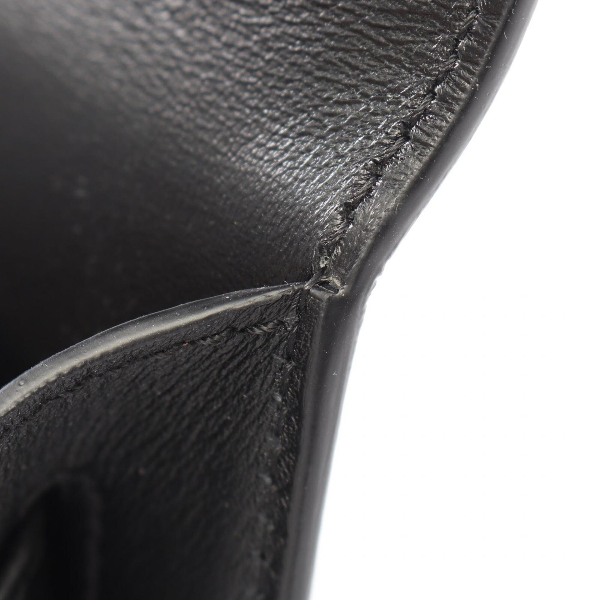 Versace Black Leather Handbag (Pre-Owned)