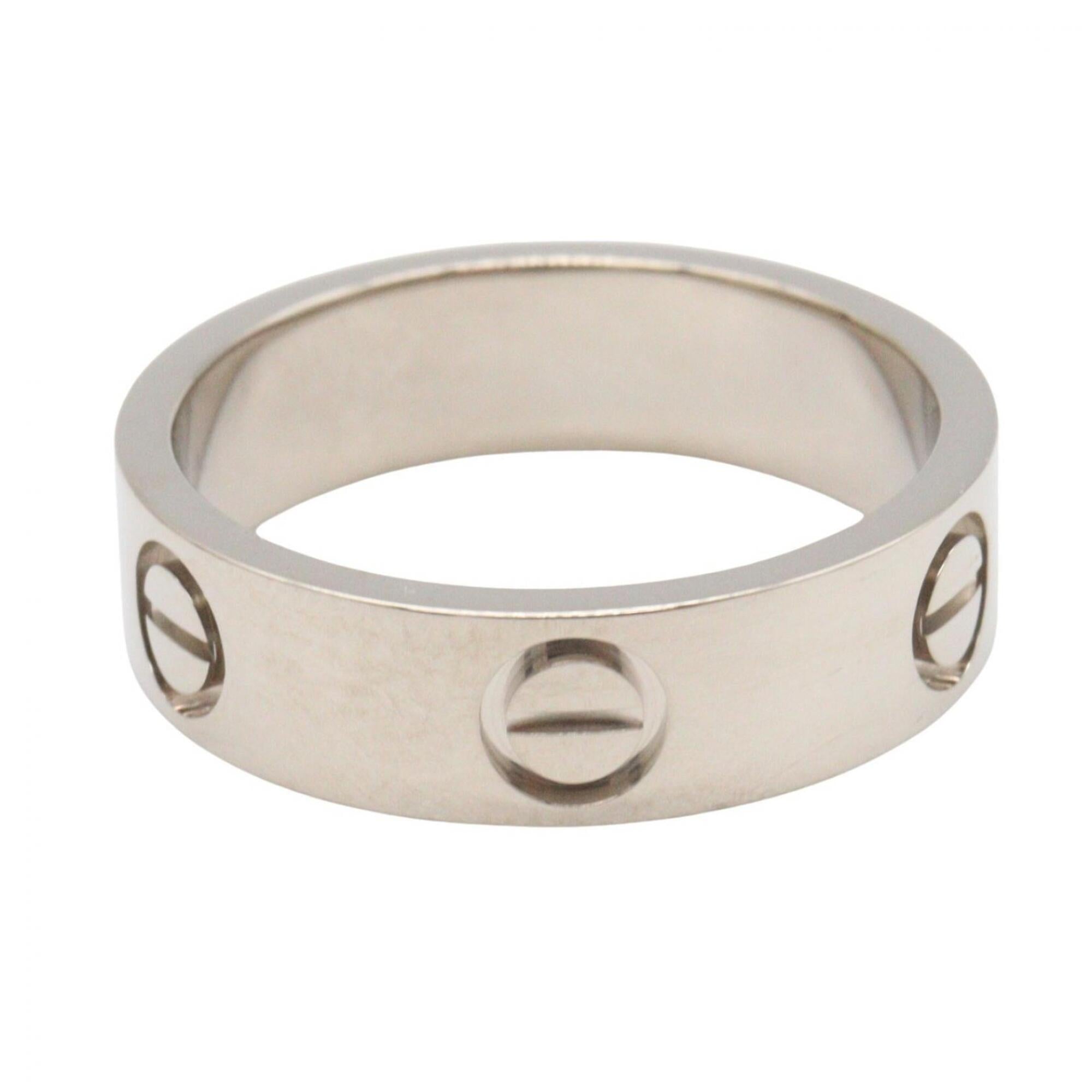 Cartier White Gold White Gold (18K) Couple Ring (Pre-Owned)