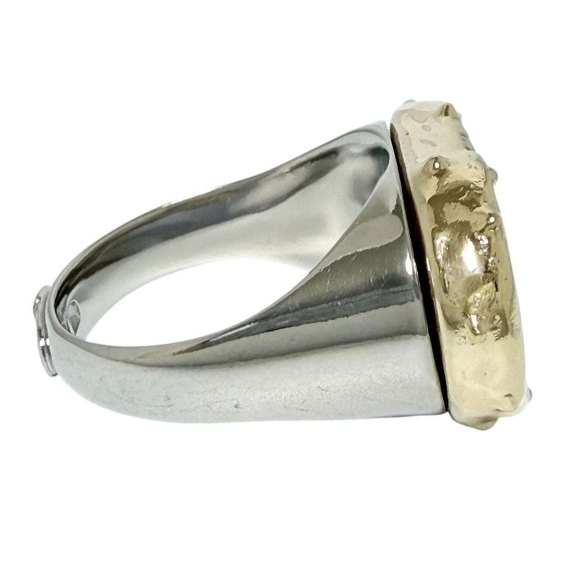 Christian Dior Metal Band Ring (Pre-Owned)