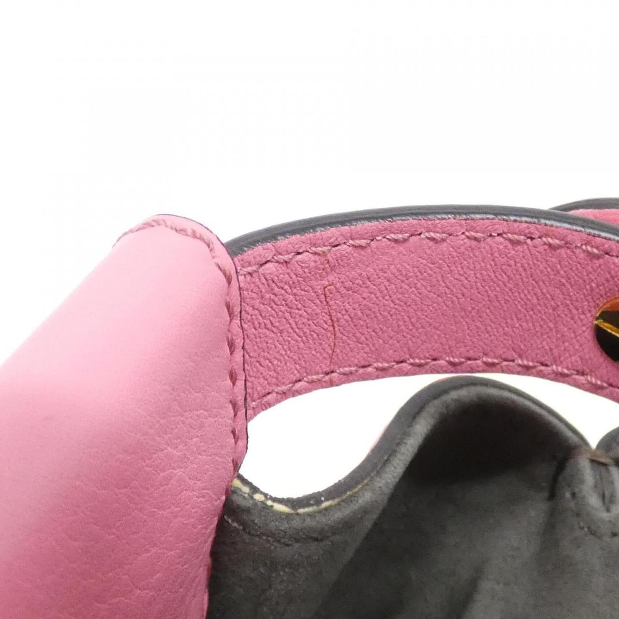 Fendi Pink Leather Handbag (Pre-Owned)