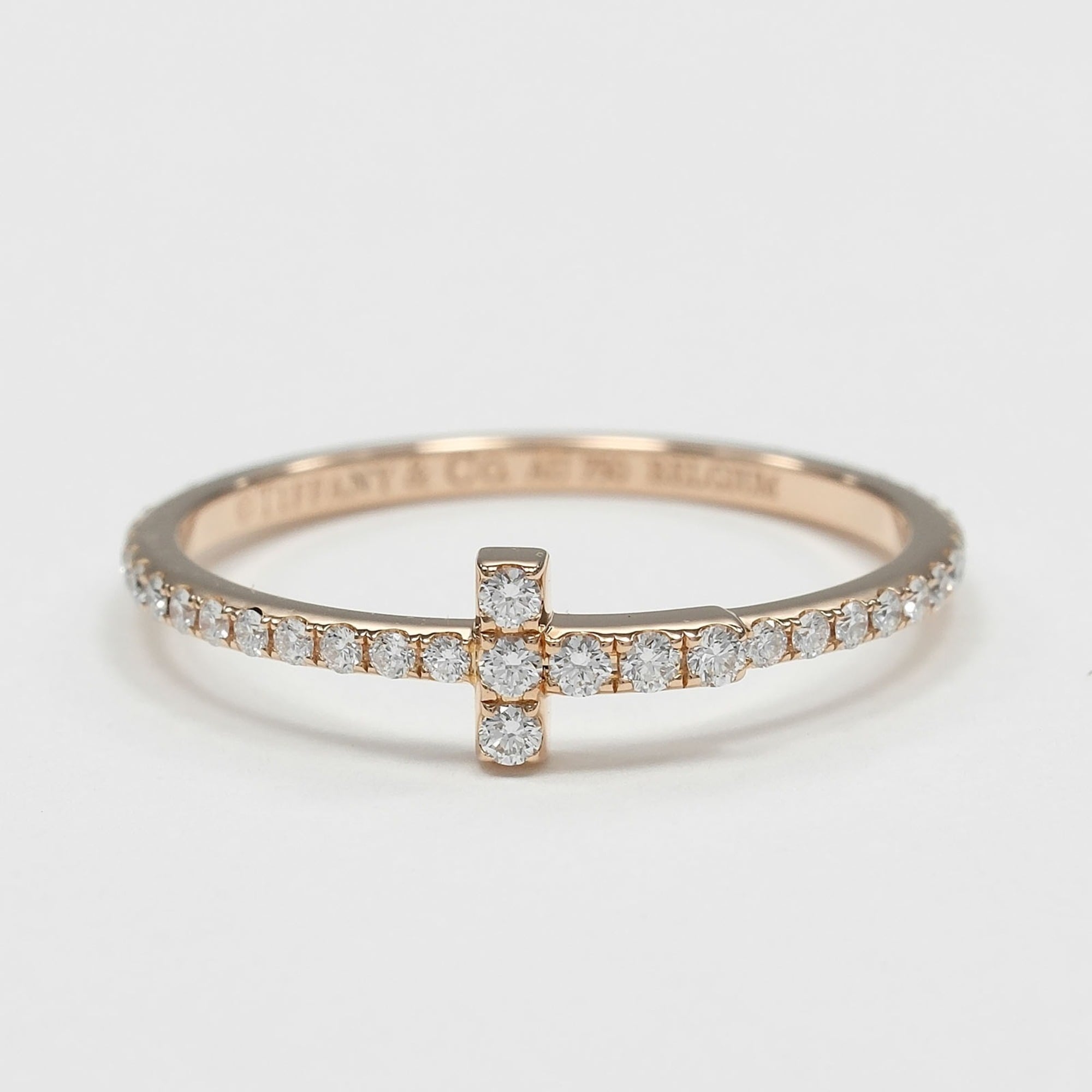 Tiffany Pink Gold Pink Gold (18K) Band Ring (Pre-Owned)