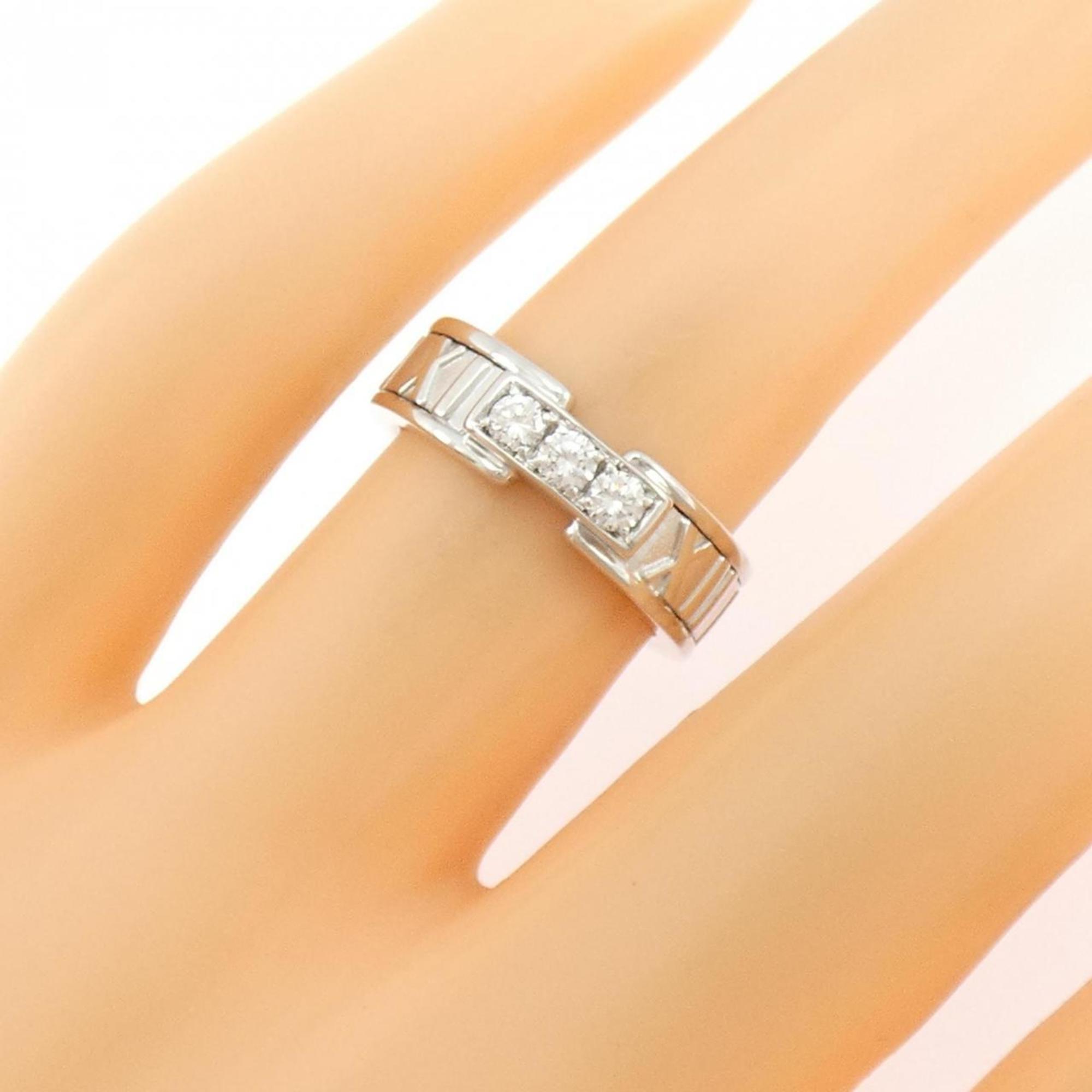 Tiffany White Gold White Gold (18K) Band Ring (Pre-Owned)