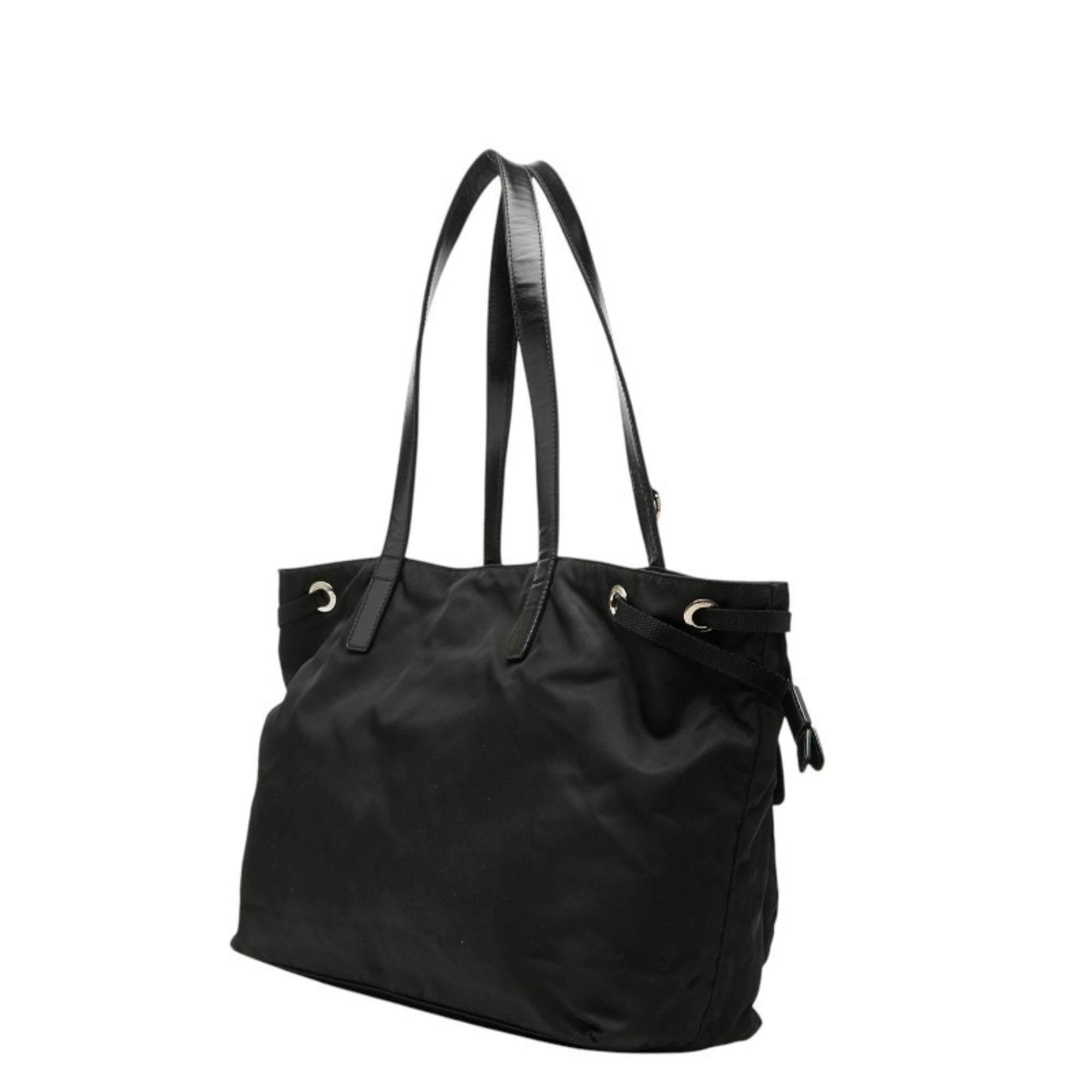 Prada Black Nylon Handbag (Pre-Owned)
