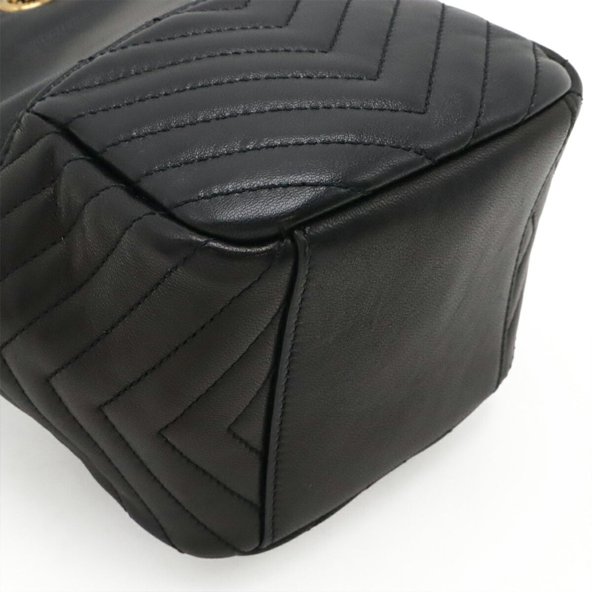 Yves Saint Laurent Black Leather Shoulder Bag (Pre-Owned)