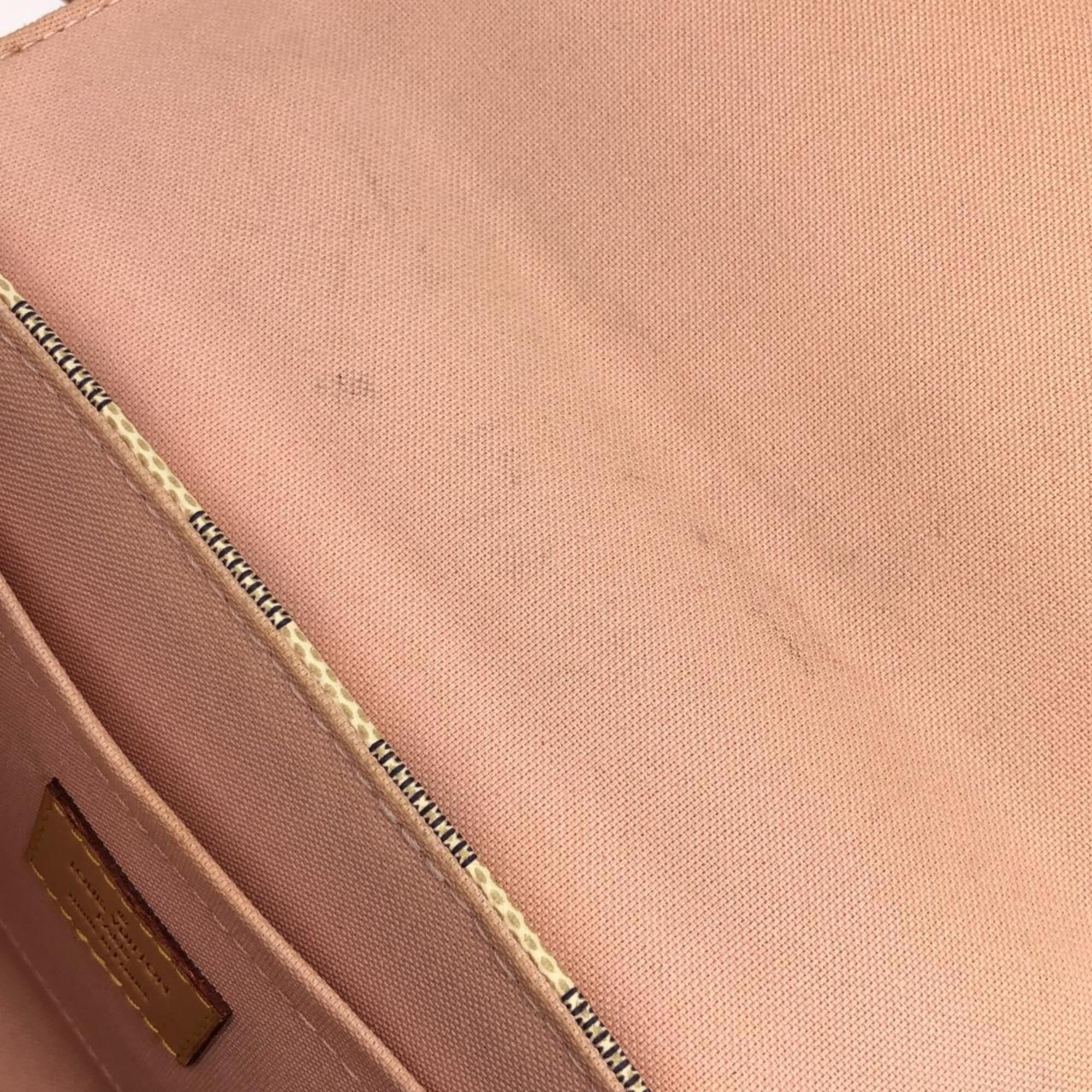 Louis Vuitton Azur Coated Canvas Handbag (Pre-Owned)