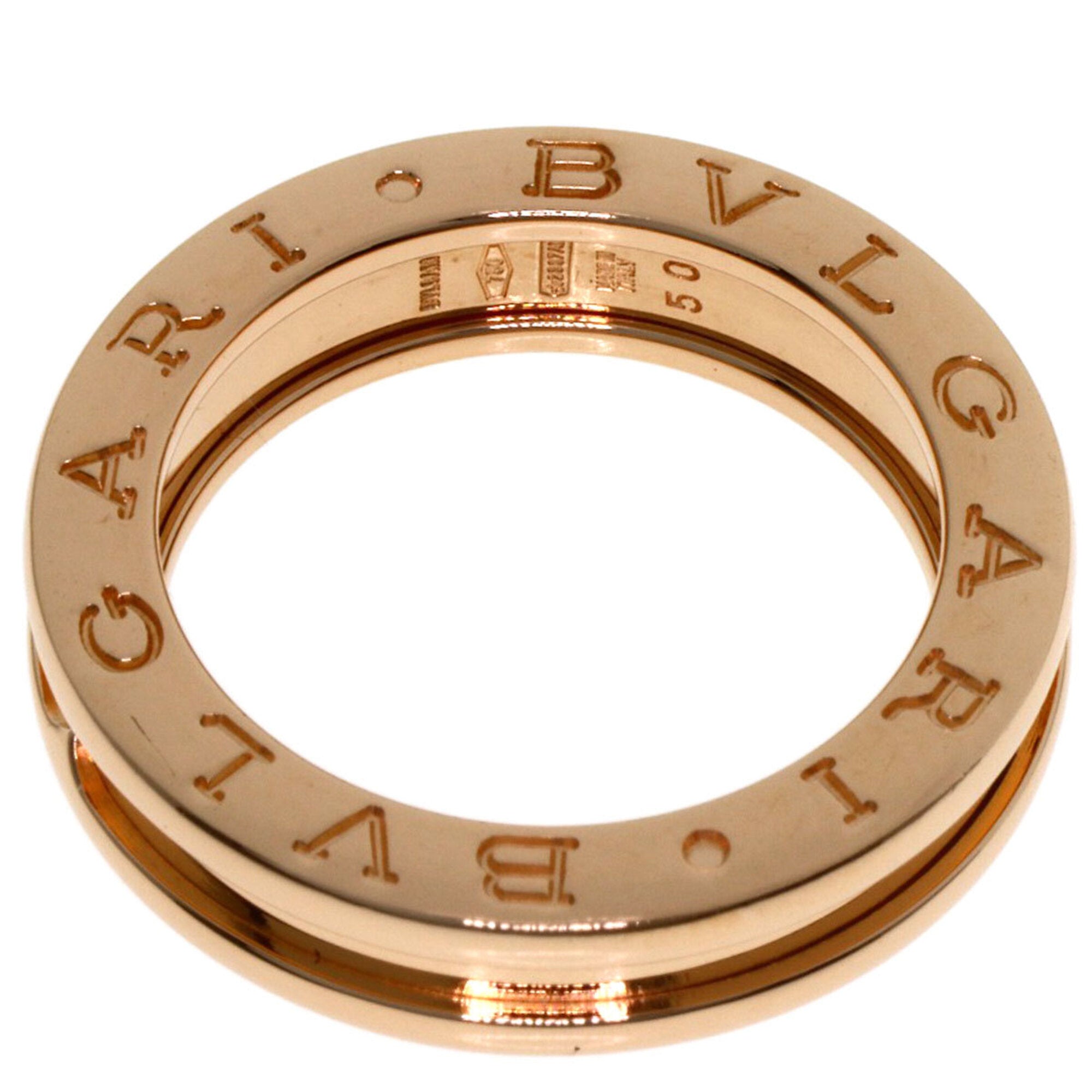 Bvlgari B.Zero1 Pink Gold (18K) Band Ring (Pre-Owned)
