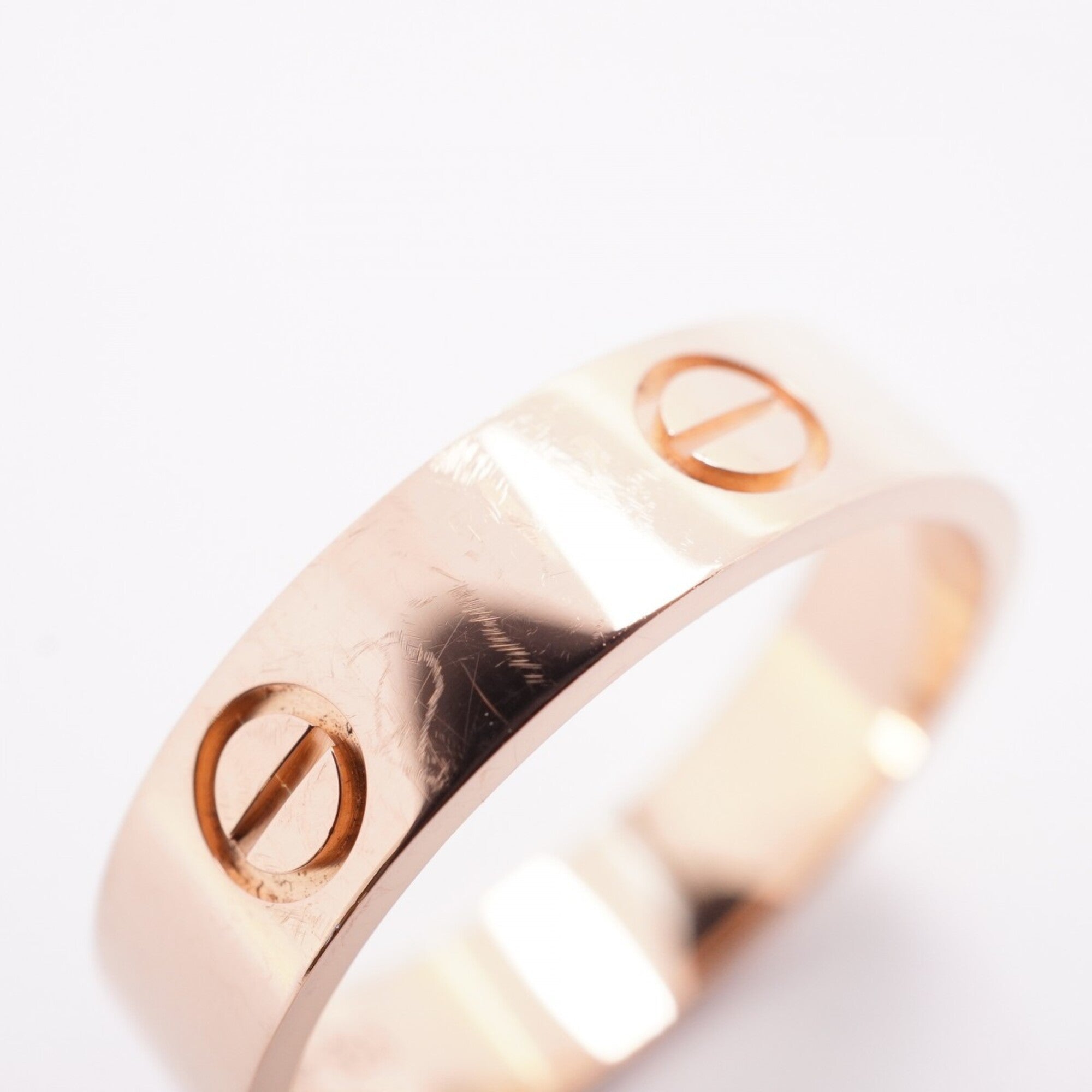 Cartier Pink Gold (18K) Band Ring (Pre-Owned)
