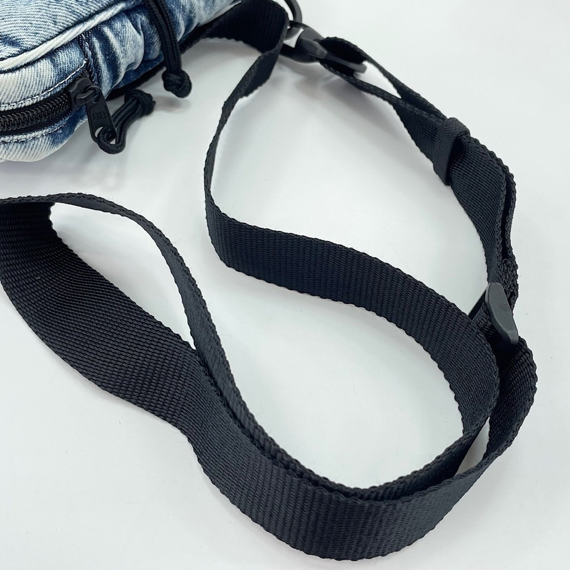 Balenciaga Blue Denim Shoulder Bag (Pre-Owned)