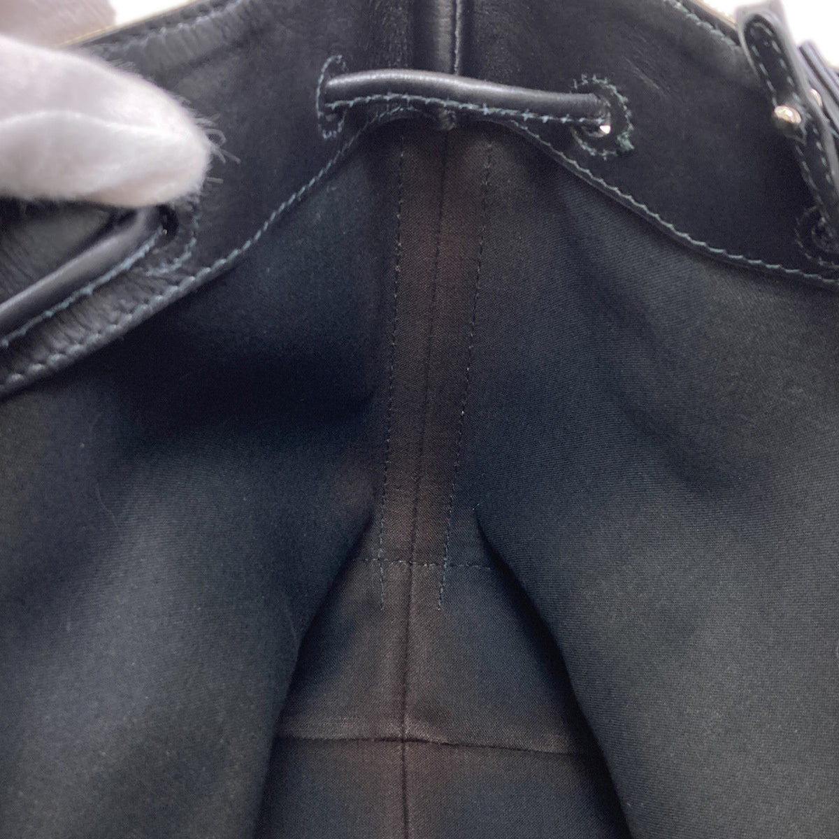 Balenciaga Black Canvas Pouch Shoulder Bag (Pre-Owned)