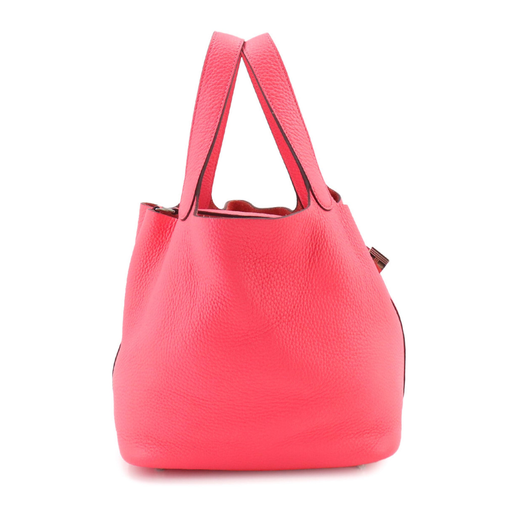Piko Pink Leather Handbag (Pre-Owned)