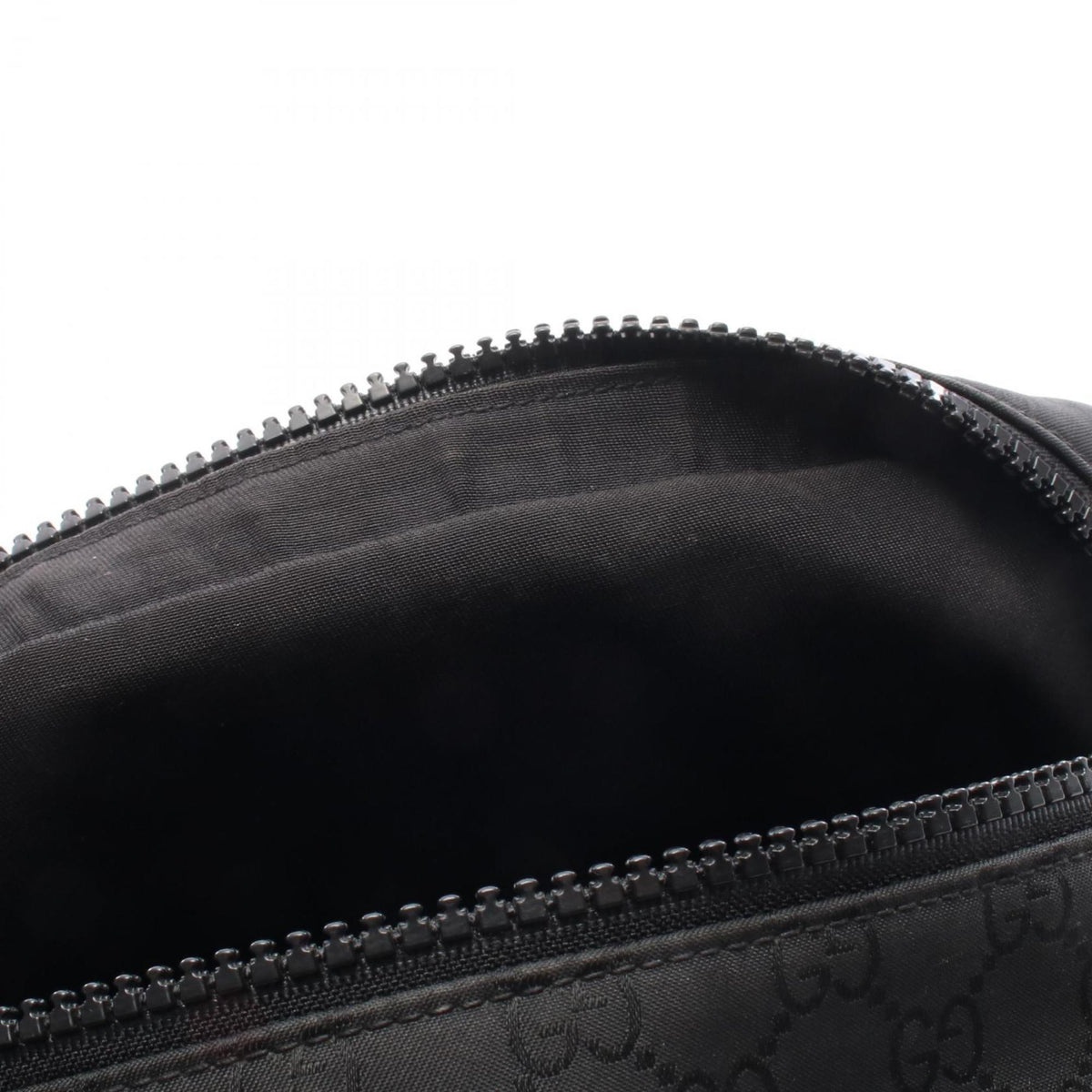 Gucci Black Nylon Leather Fanny Pack (Pre-Owned)