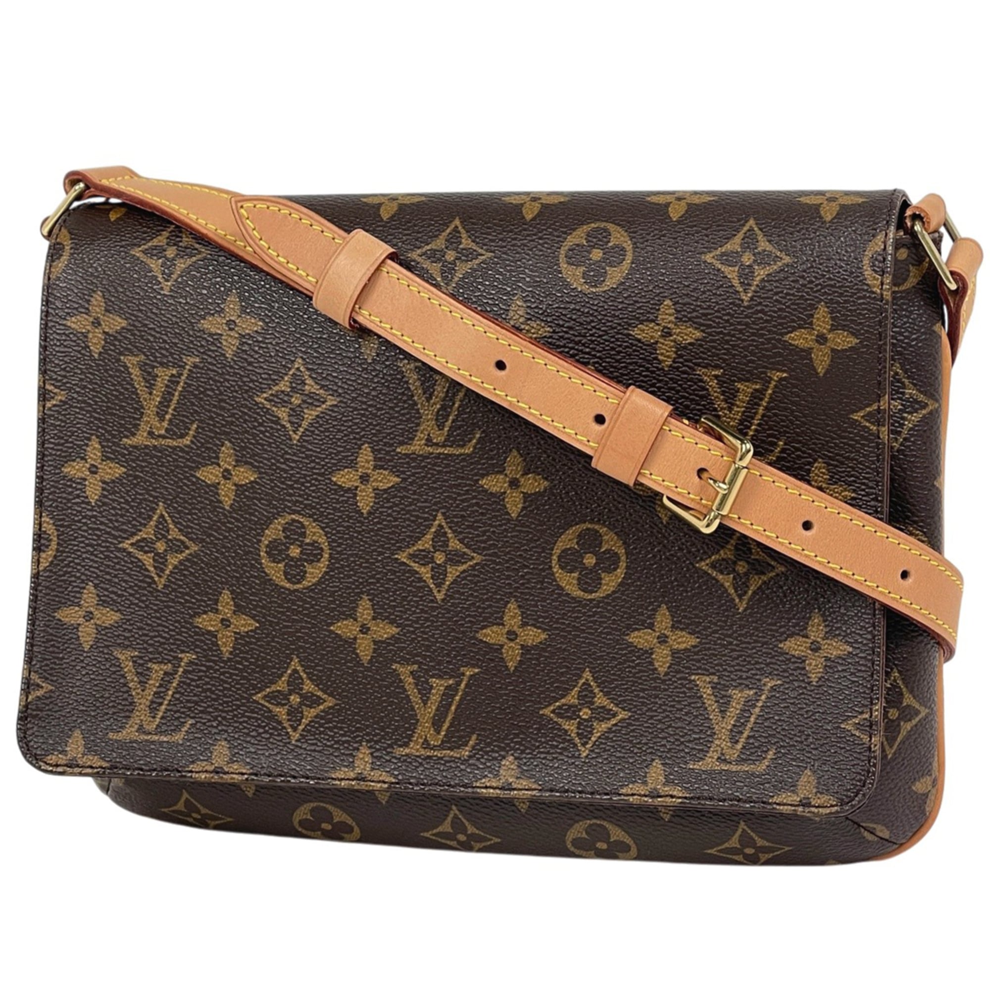 Louis Vuitton Monogram Brown Monogram Shoulder Bag (Pre-Owned)