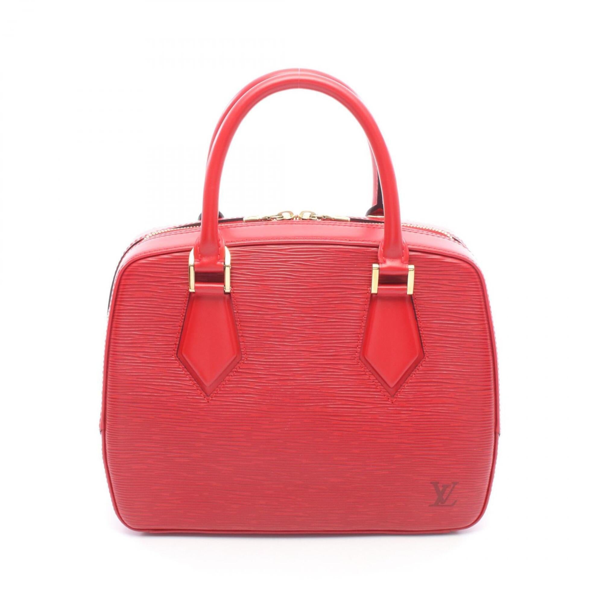 Louis Vuitton Red Color Epi Leather Handbag (Pre-Owned)