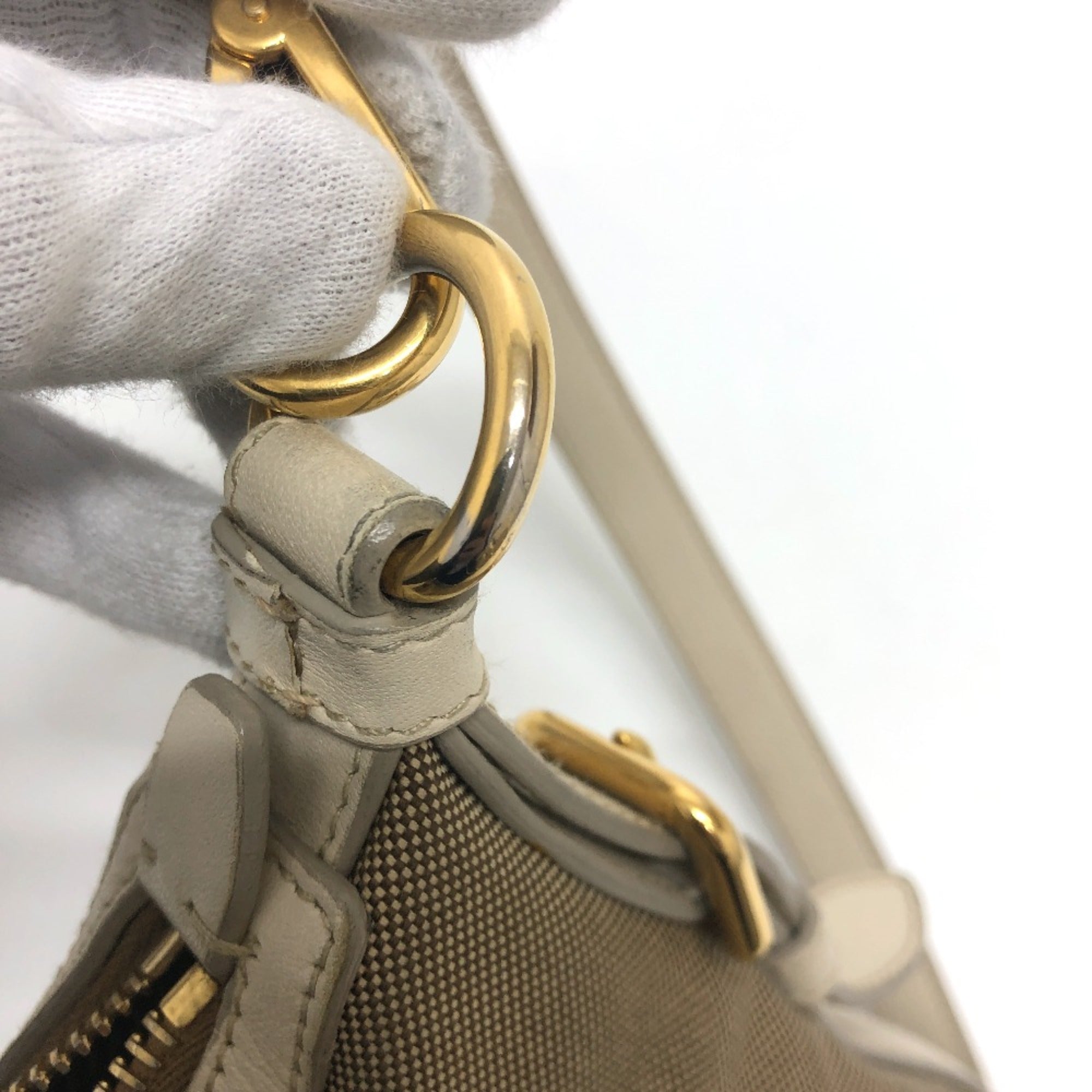 Prada Beige Other Shoulder Bag (Pre-Owned)