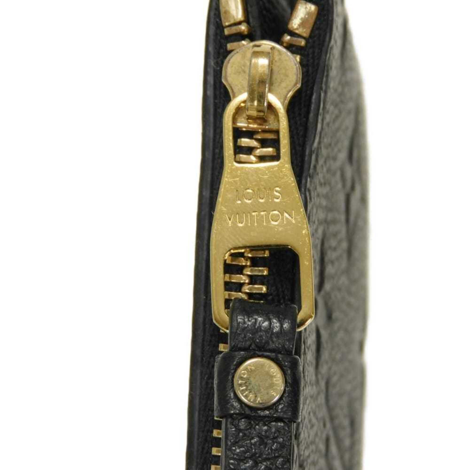Louis Vuitton Black Noir Monogram Empreinte Leather Coin Purse/Coin Case (Pre-Owned)