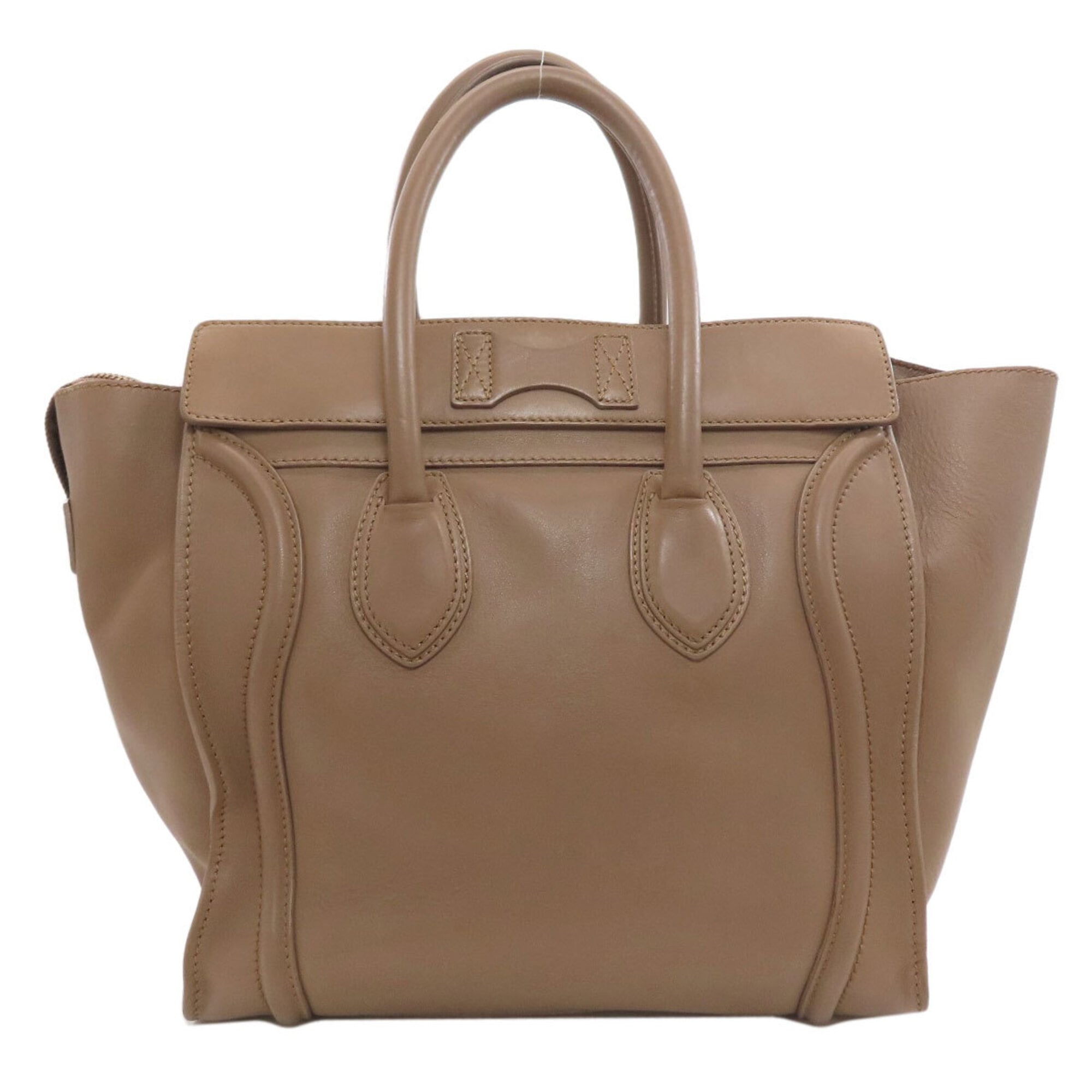 Celine Luggage Brown Leather Handbag (Pre-Owned)