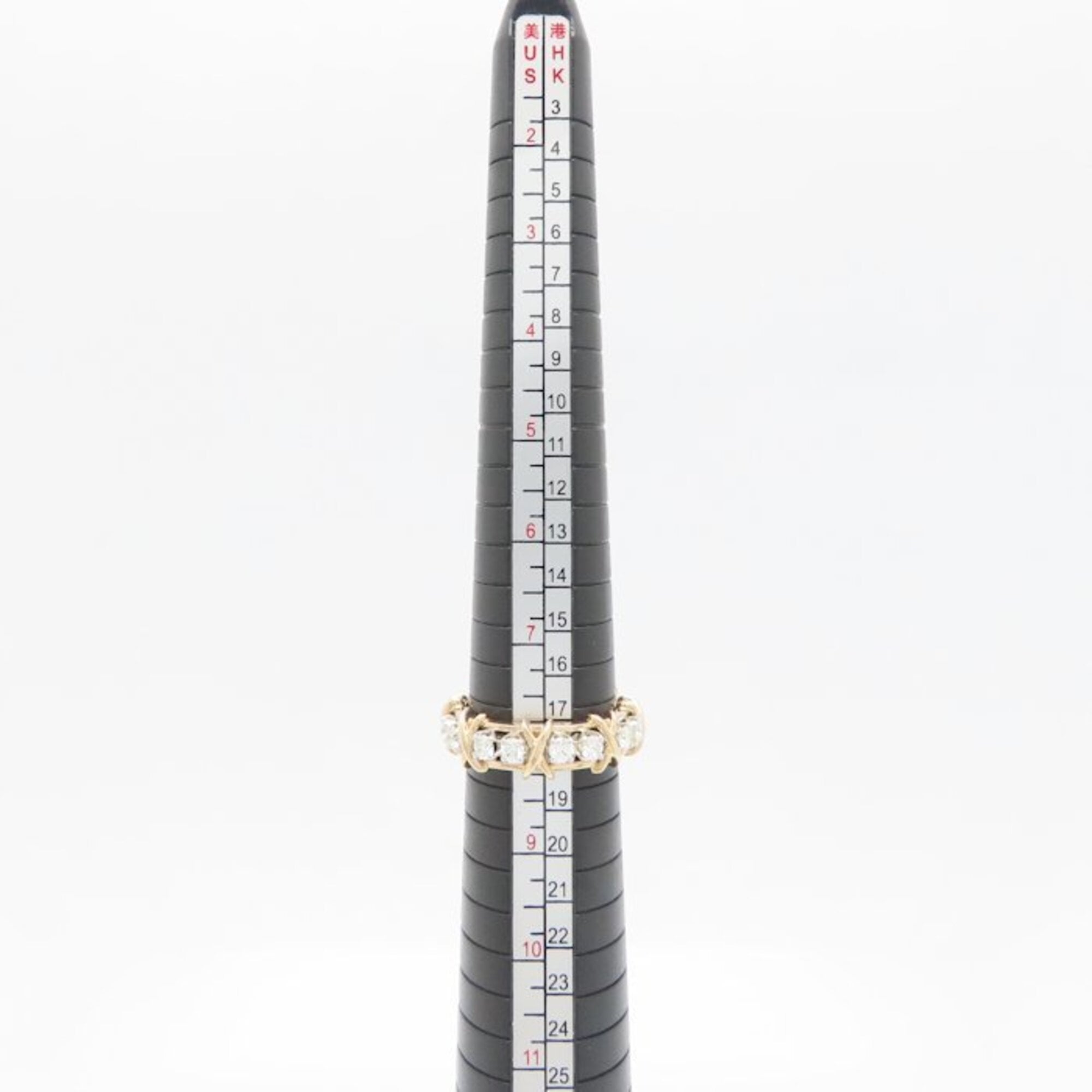 Tiffany Platinum 900 Rose Gold (18K) Band Ring (Pre-Owned)