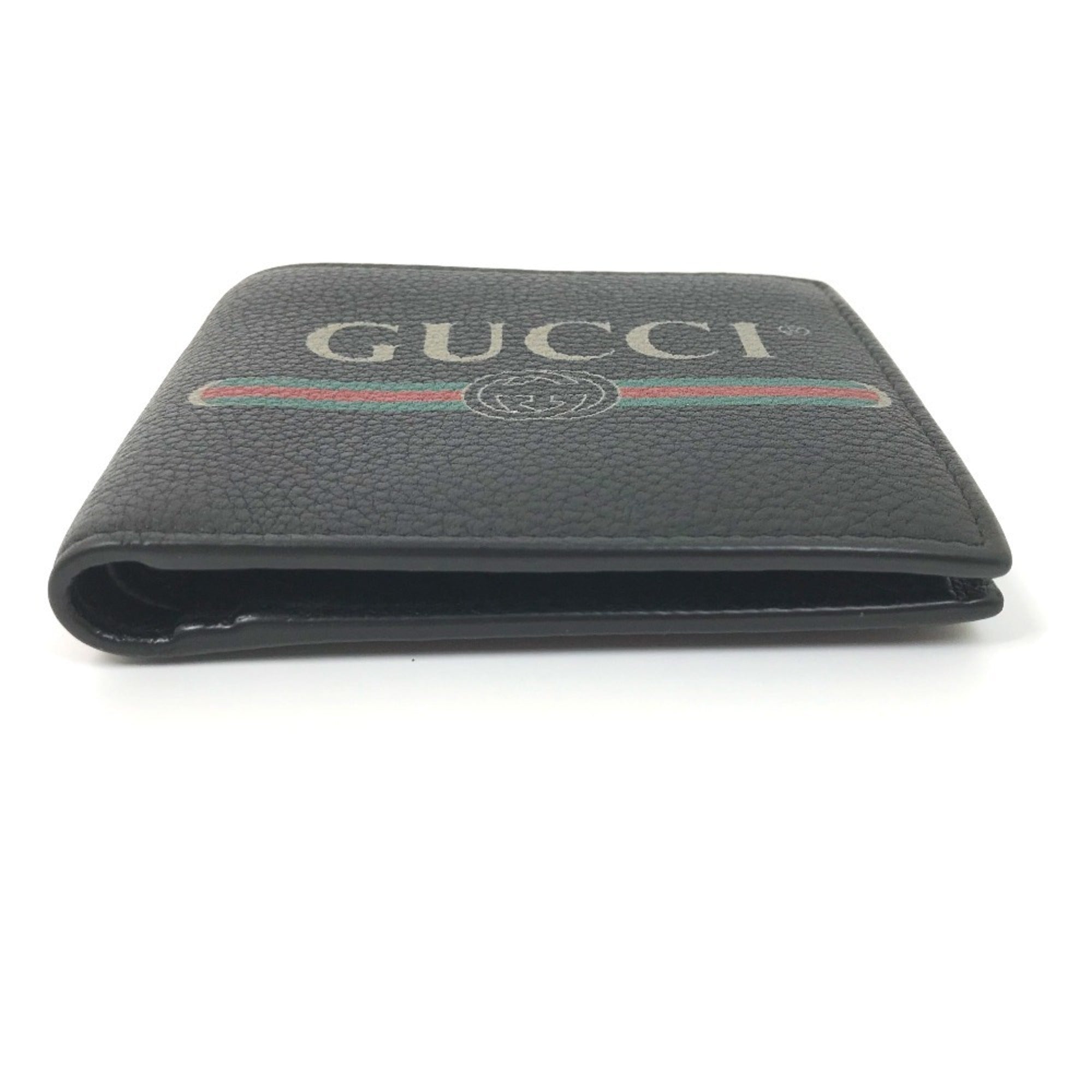 Gucci Black Leather Wallet (Bi-Fold) (Pre-Owned)