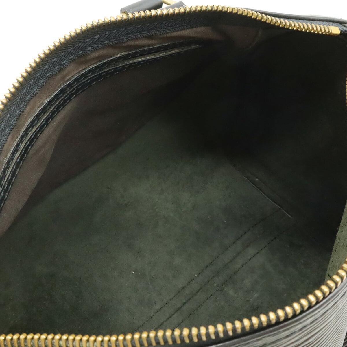 Louis Vuitton Black Noir Epi Leather Handbag (Pre-Owned)