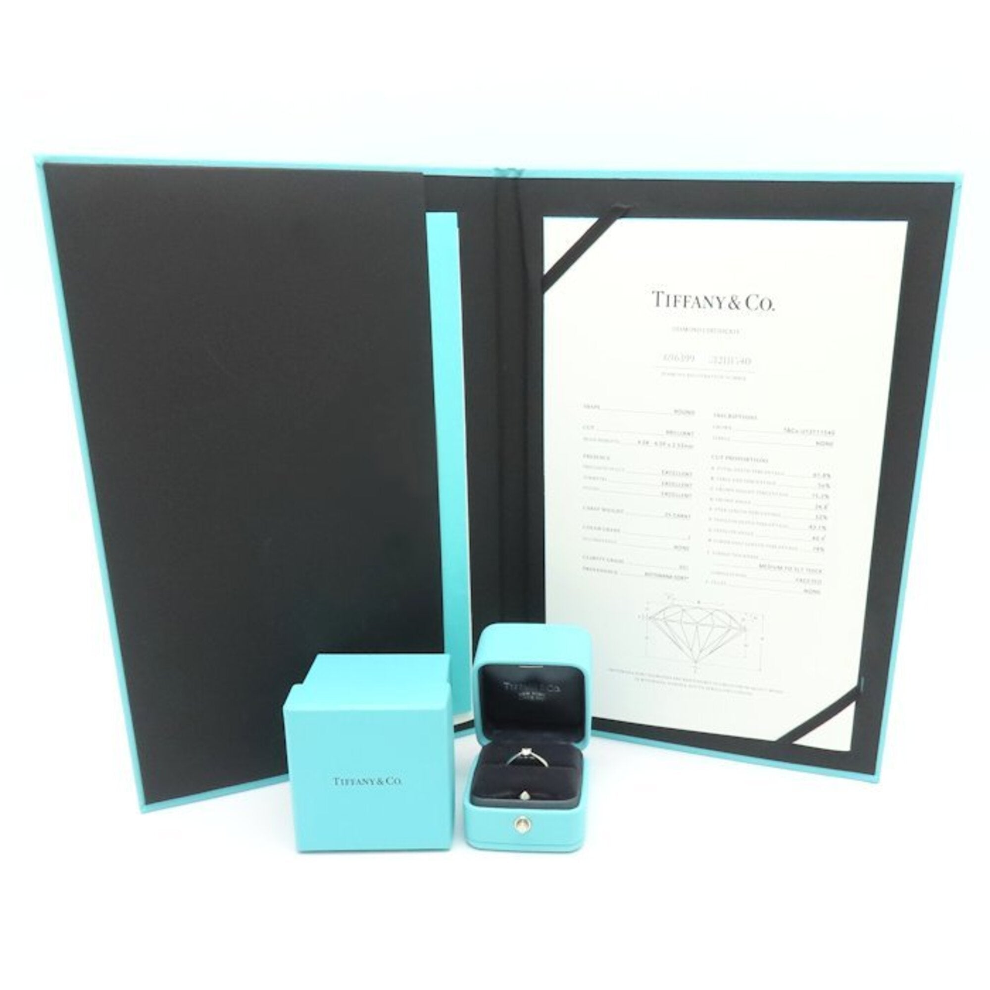 Tiffany Platinum 950 Band Ring (Pre-Owned)