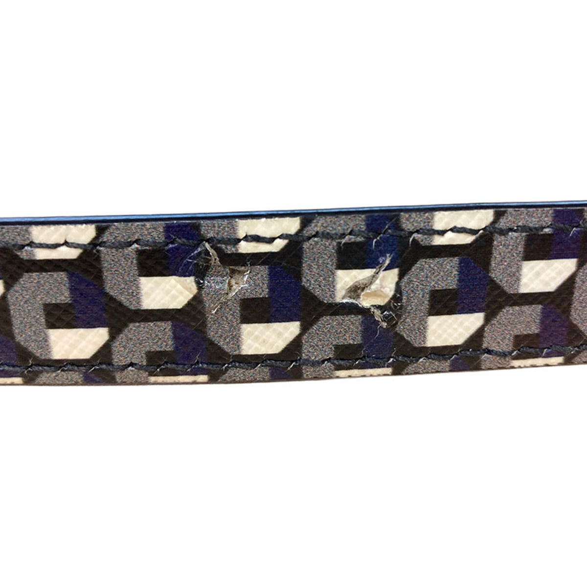 Prada Saffiano Multi-Color Leather Handbag Shoulder Bag (Pre-Owned)