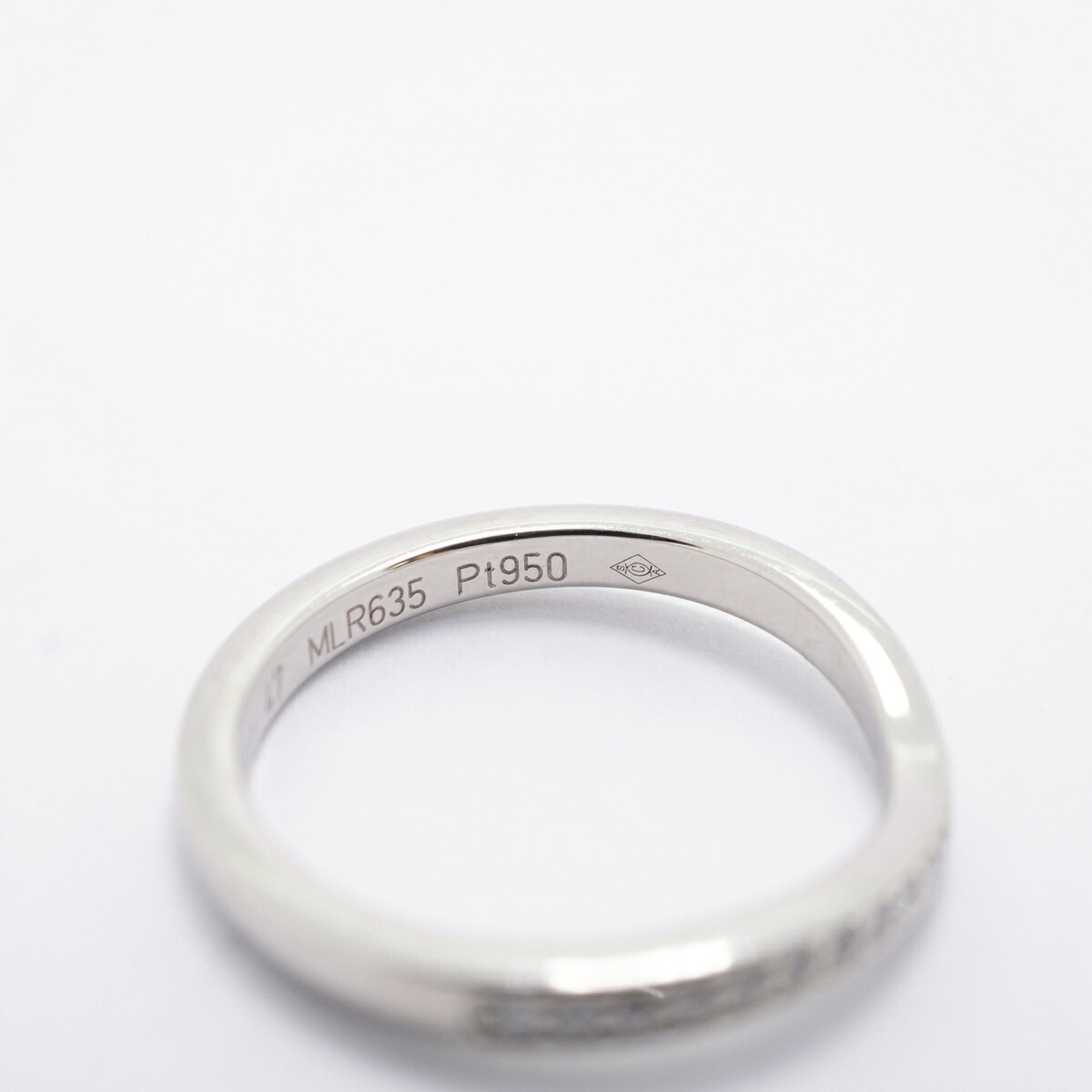 Cartier Platinum 950 Band Ring (Pre-Owned)