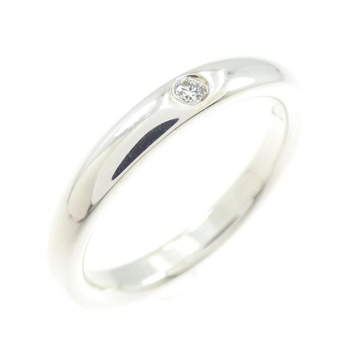 Tiffany Silver Silver 925 Band Ring (Pre-Owned)