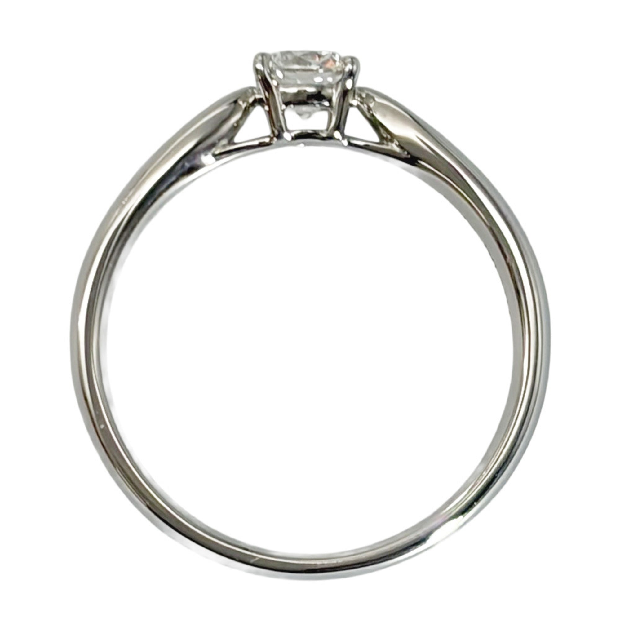 Tiffany Platinum Platinum 950 Band Ring (Pre-Owned)