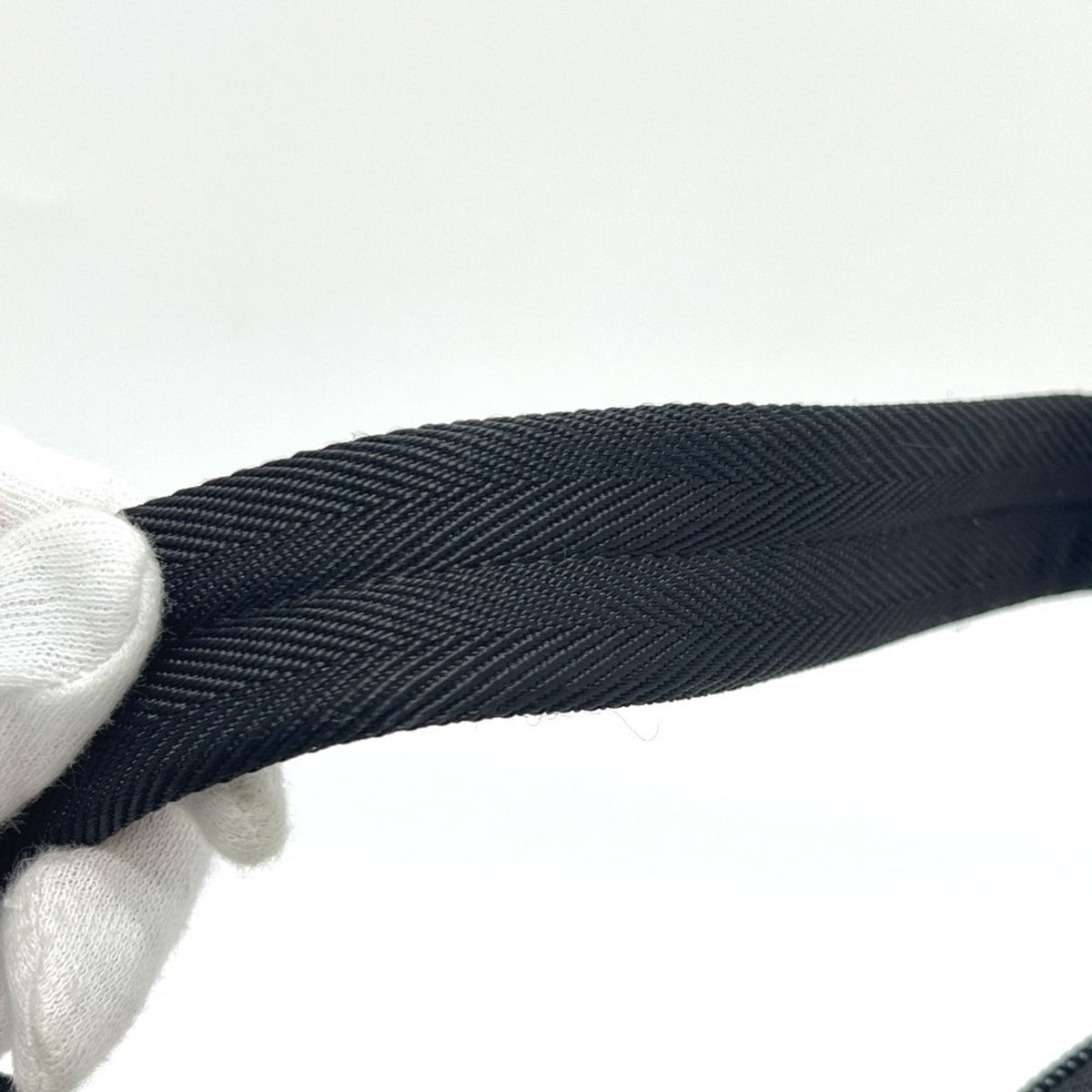 Prada Black Nylon Handbag Shoulder Bag (Pre-Owned)