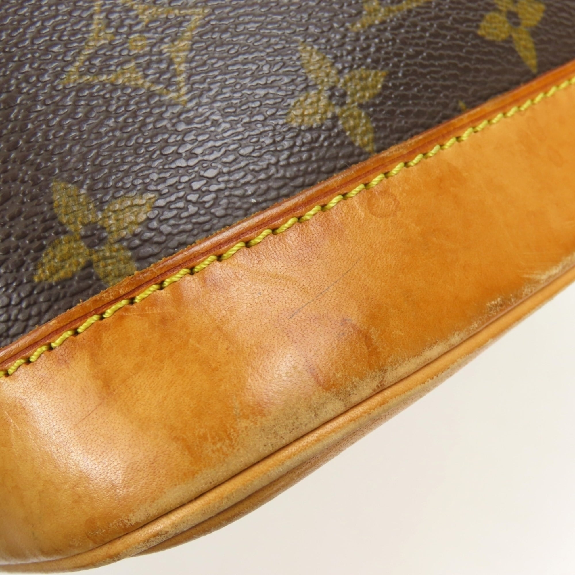 Louis Vuitton Monogram Brown Monogram Leather Handbag (Pre-Owned)