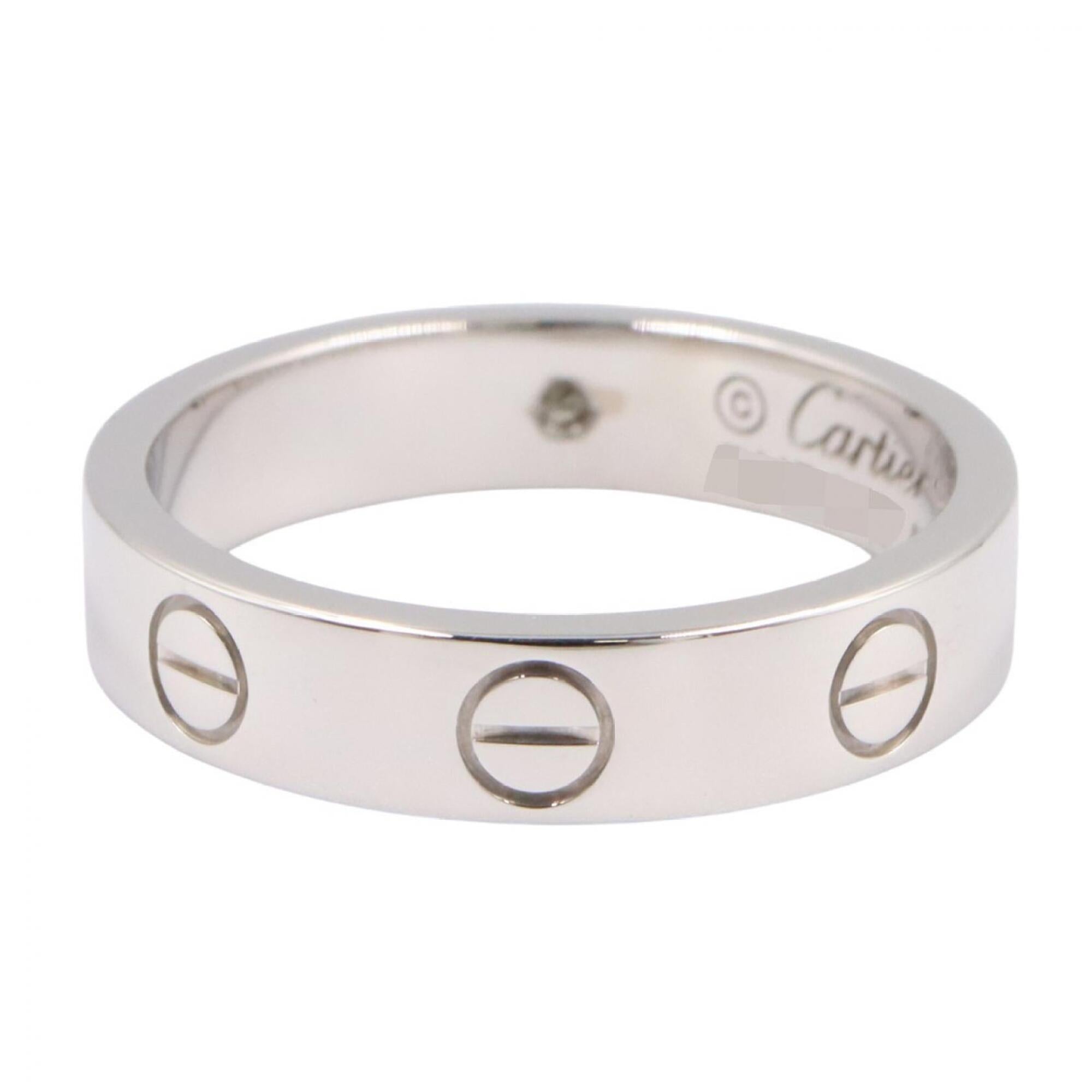 Cartier White Gold White Gold (18K) Band Ring (Pre-Owned)