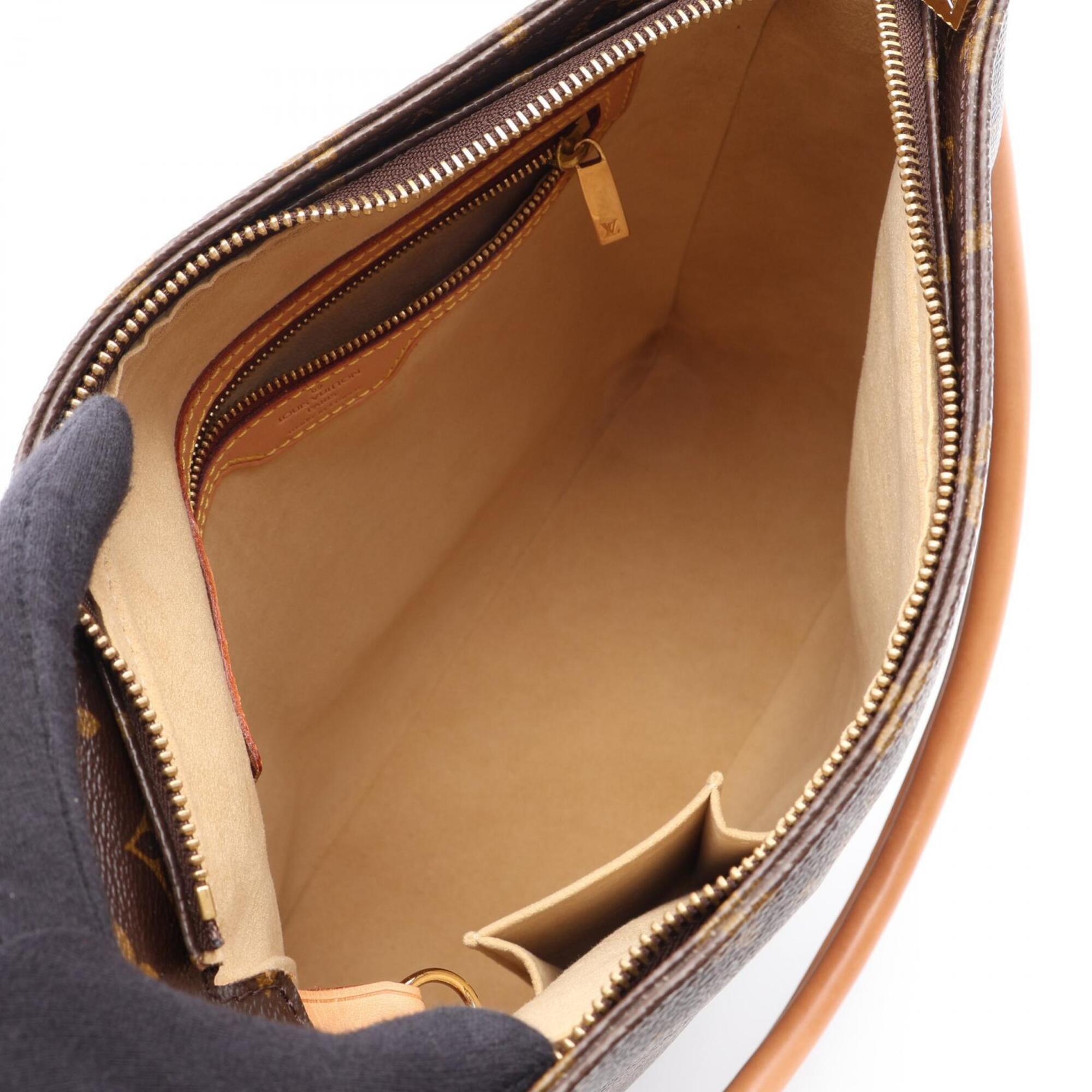 Louis Vuitton Brown Monogram Monogram Handbag Shoulder Bag (Pre-Owned)